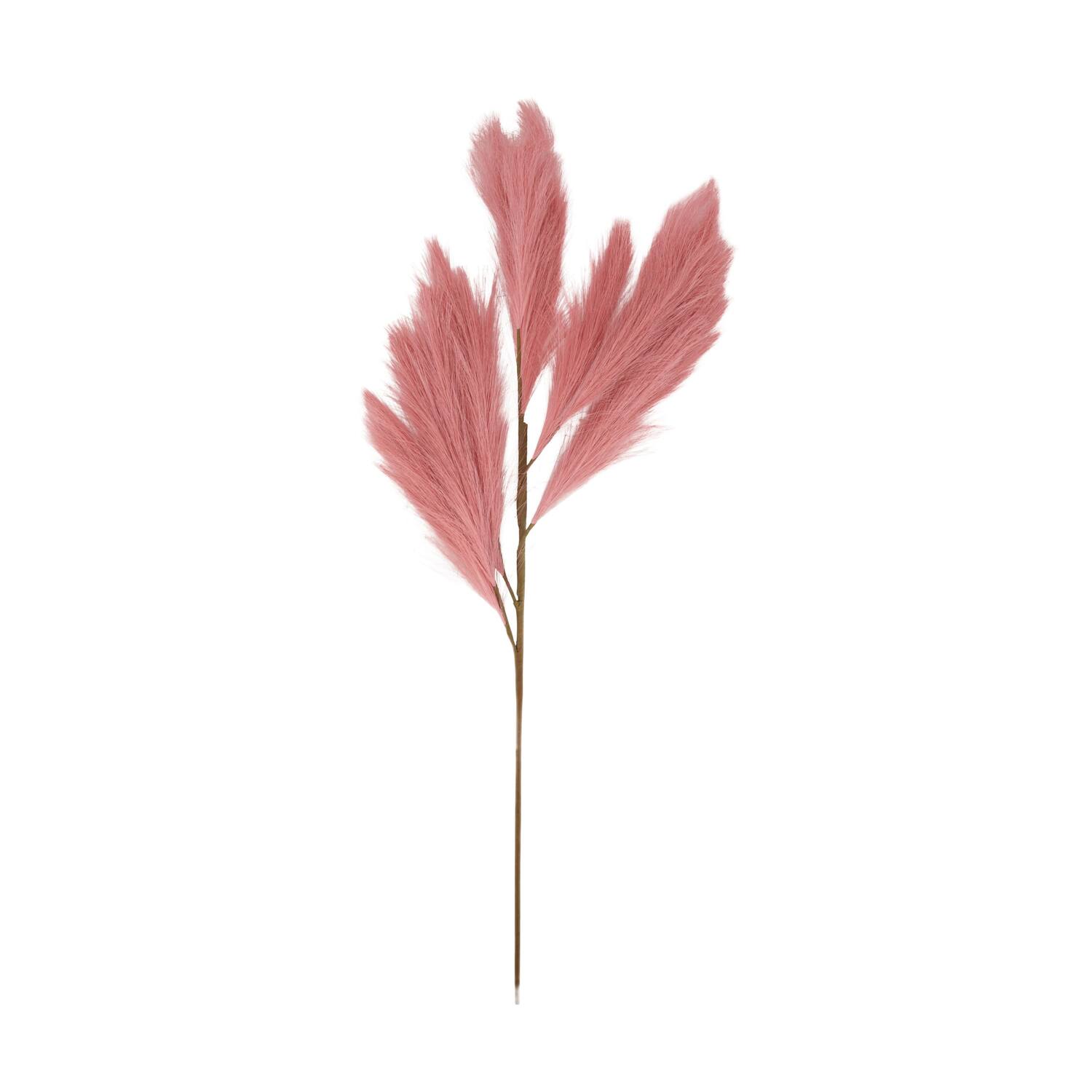 Branch pampas artificial 77x30x2cm - Pink