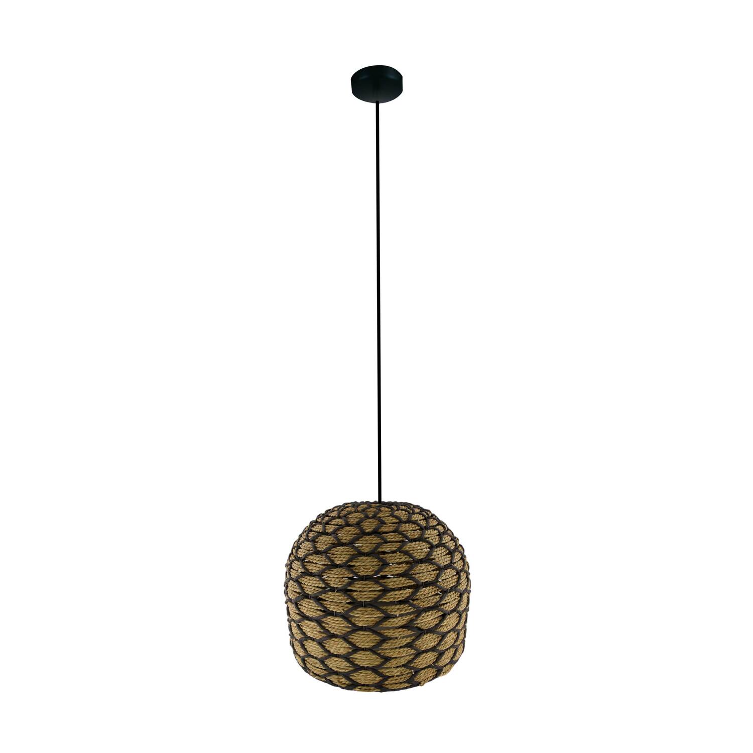 Ceiling light seagrass 46x46x36cm