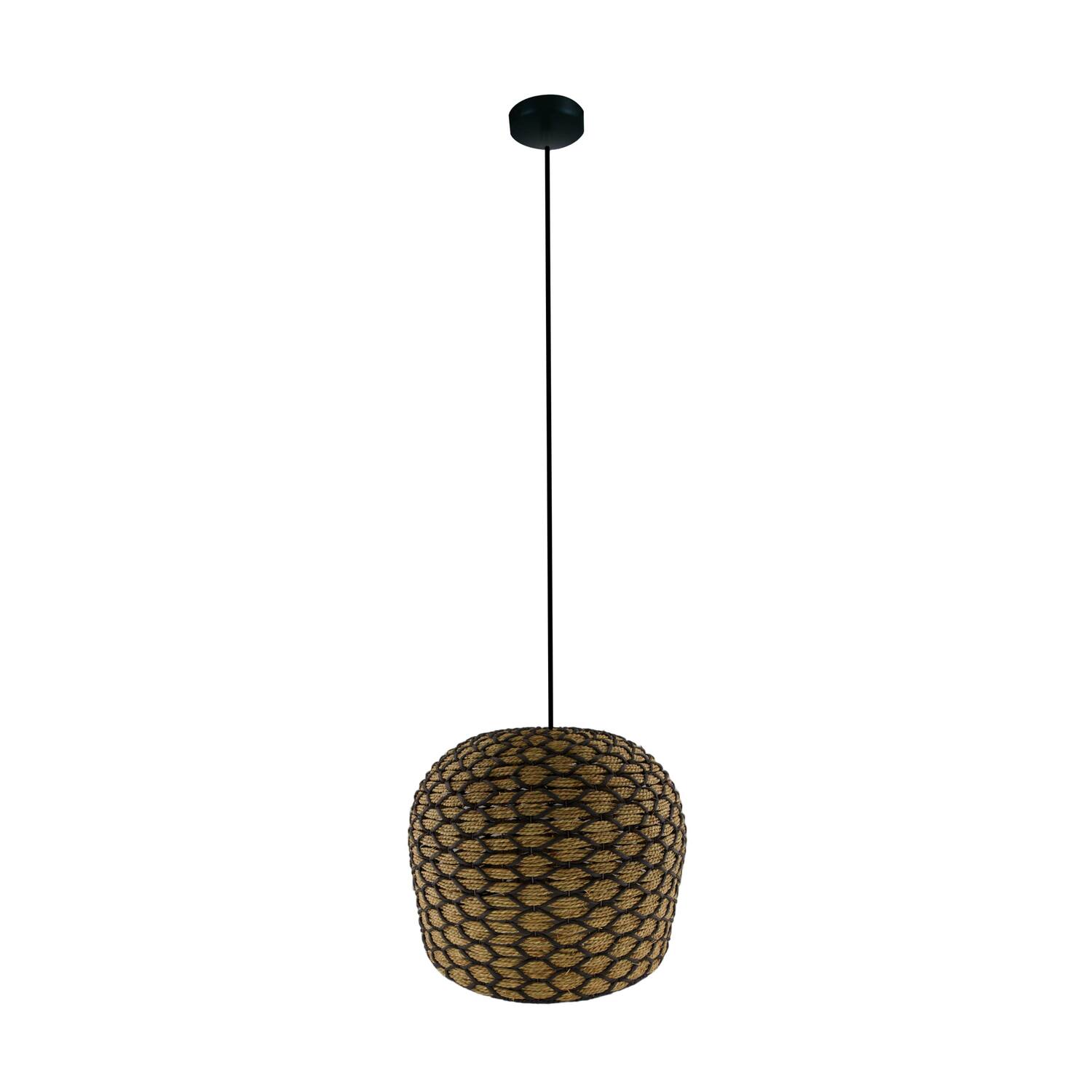 Ceiling light seagrass 58x58x46cm