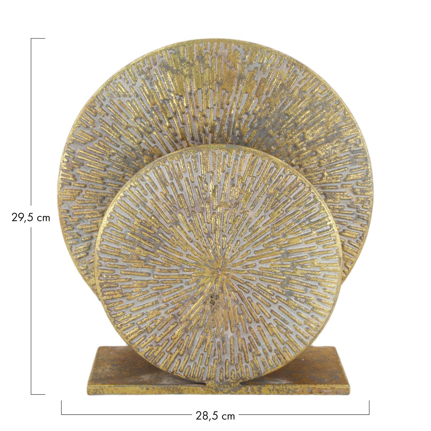 Table lamp metal 28.5x8.5x29.5cm - Gold