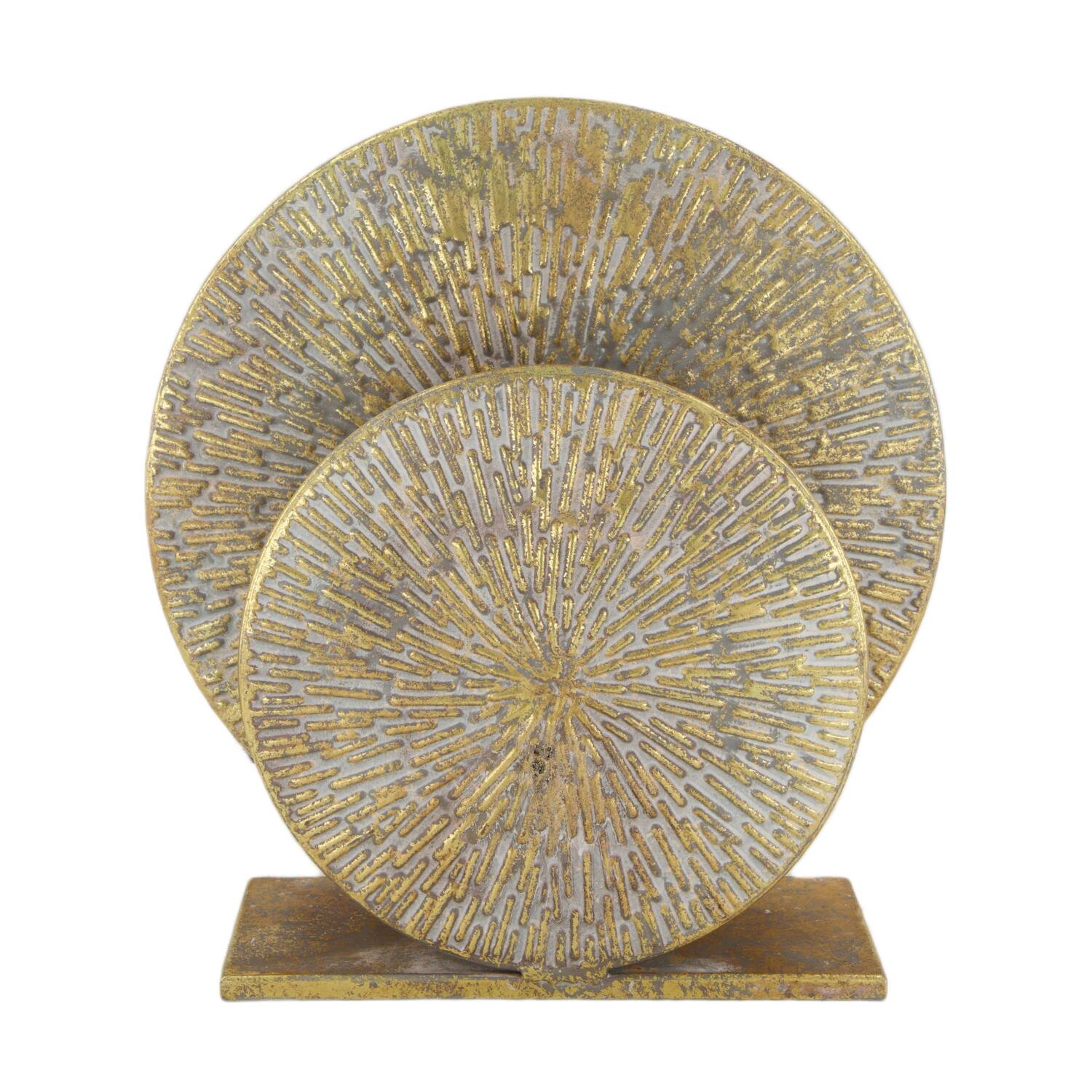 Table lamp metal 28.5x8.5x29.5cm - Gold
