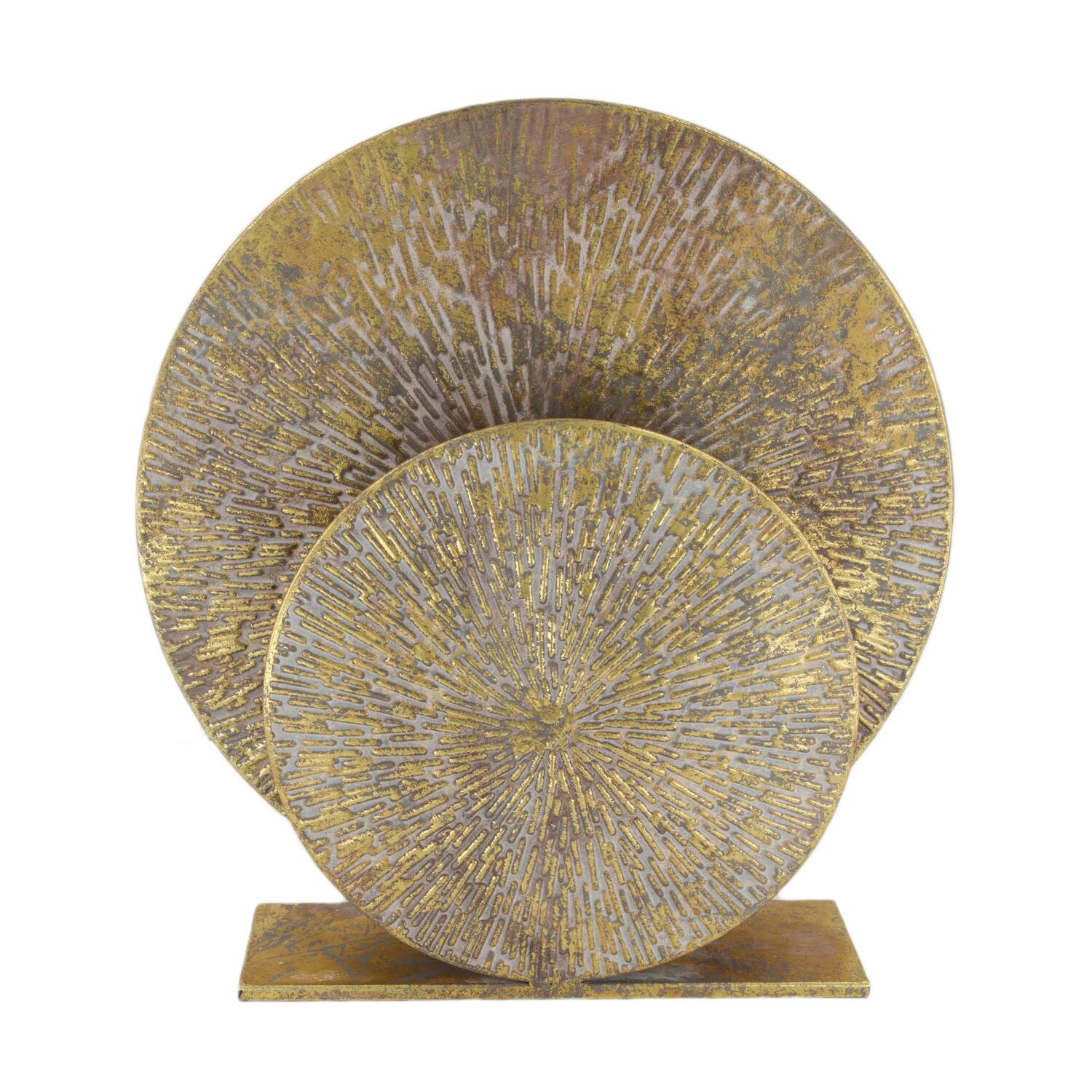 Table lamp metal 37x8x39cm - Goud