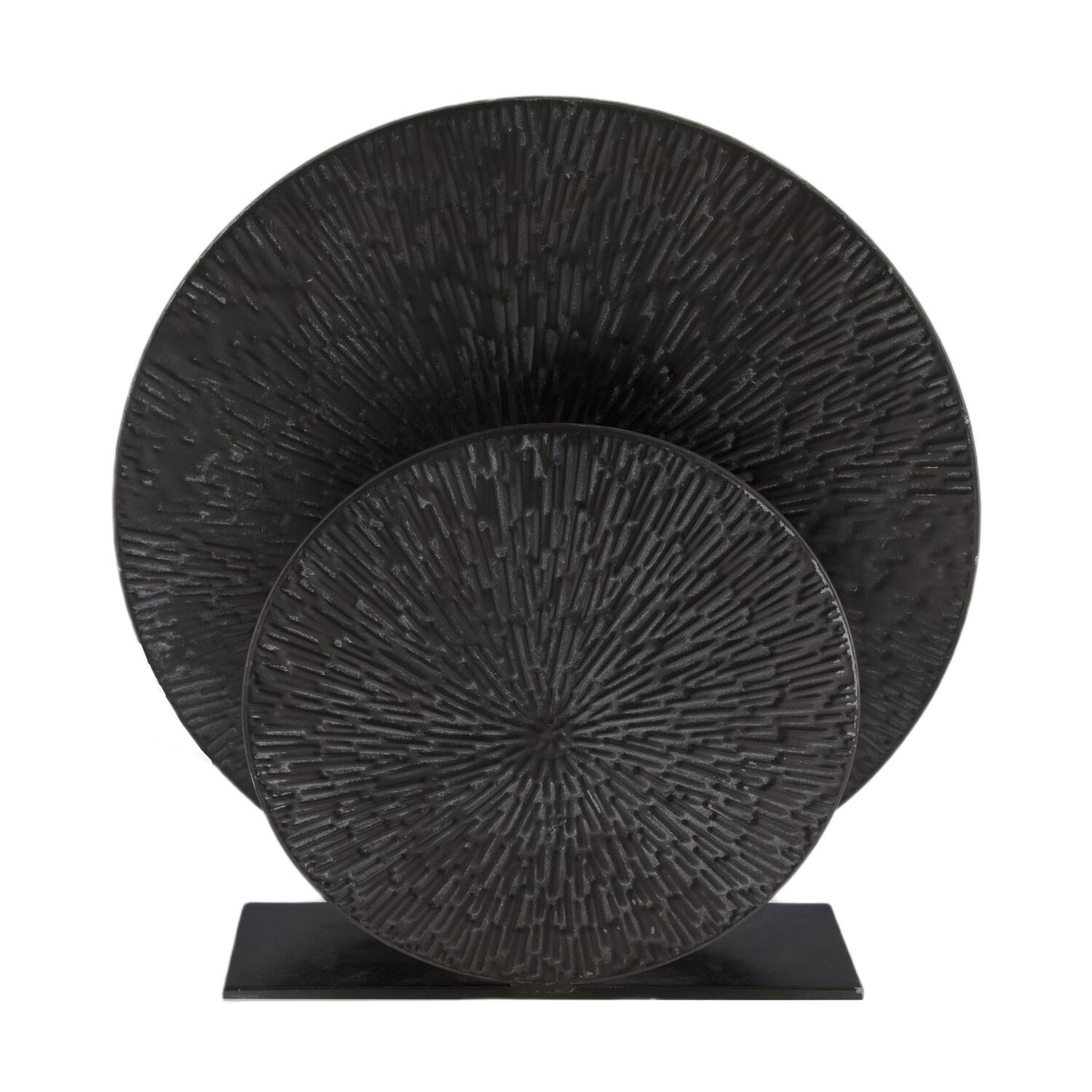 Lampe de table en metal - 37x8x39cm - Noir