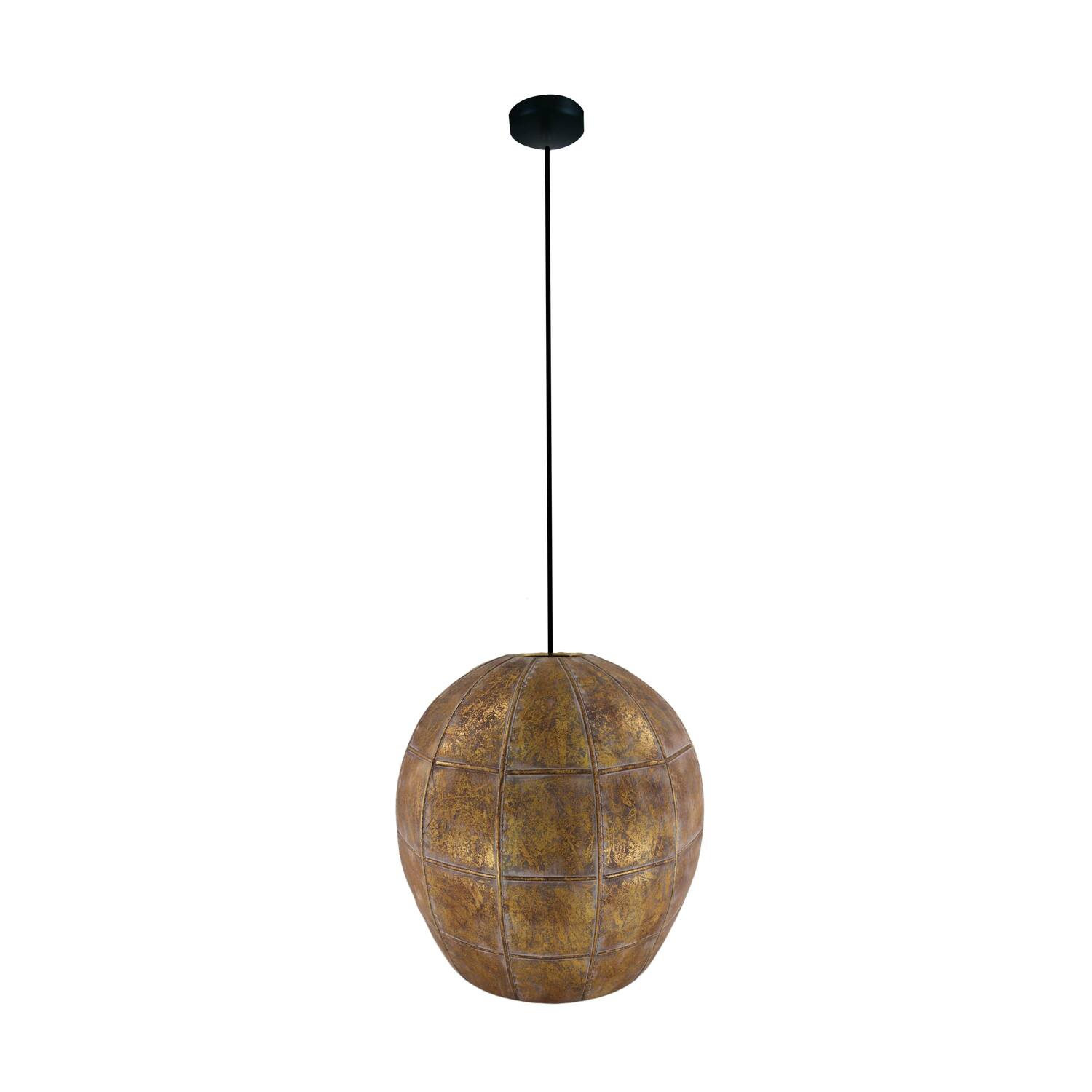 Hanglamp Luxor - Metaal - 38x38x39cm - Goud