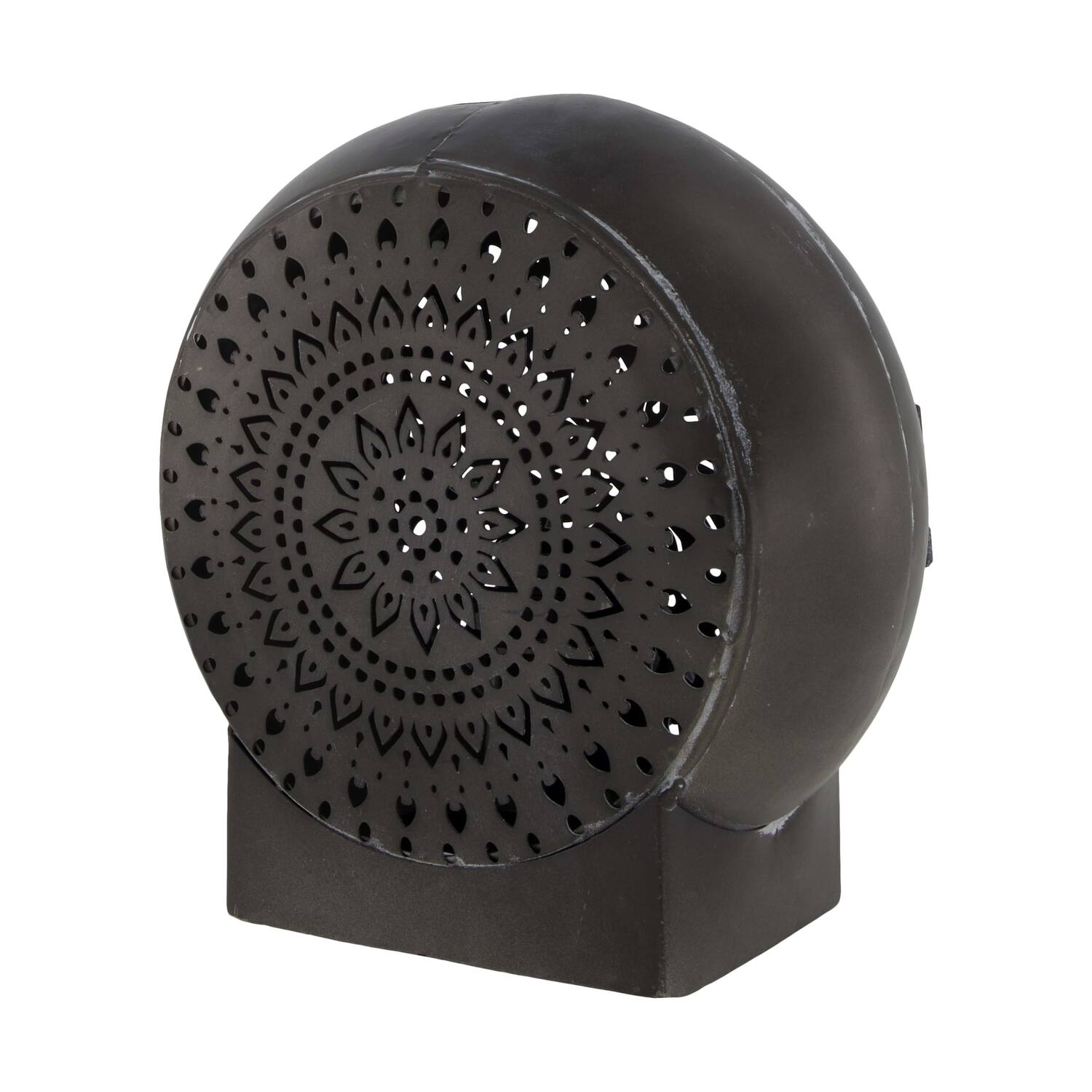 Table lamp metal 23.5x11x23.5cm - Black