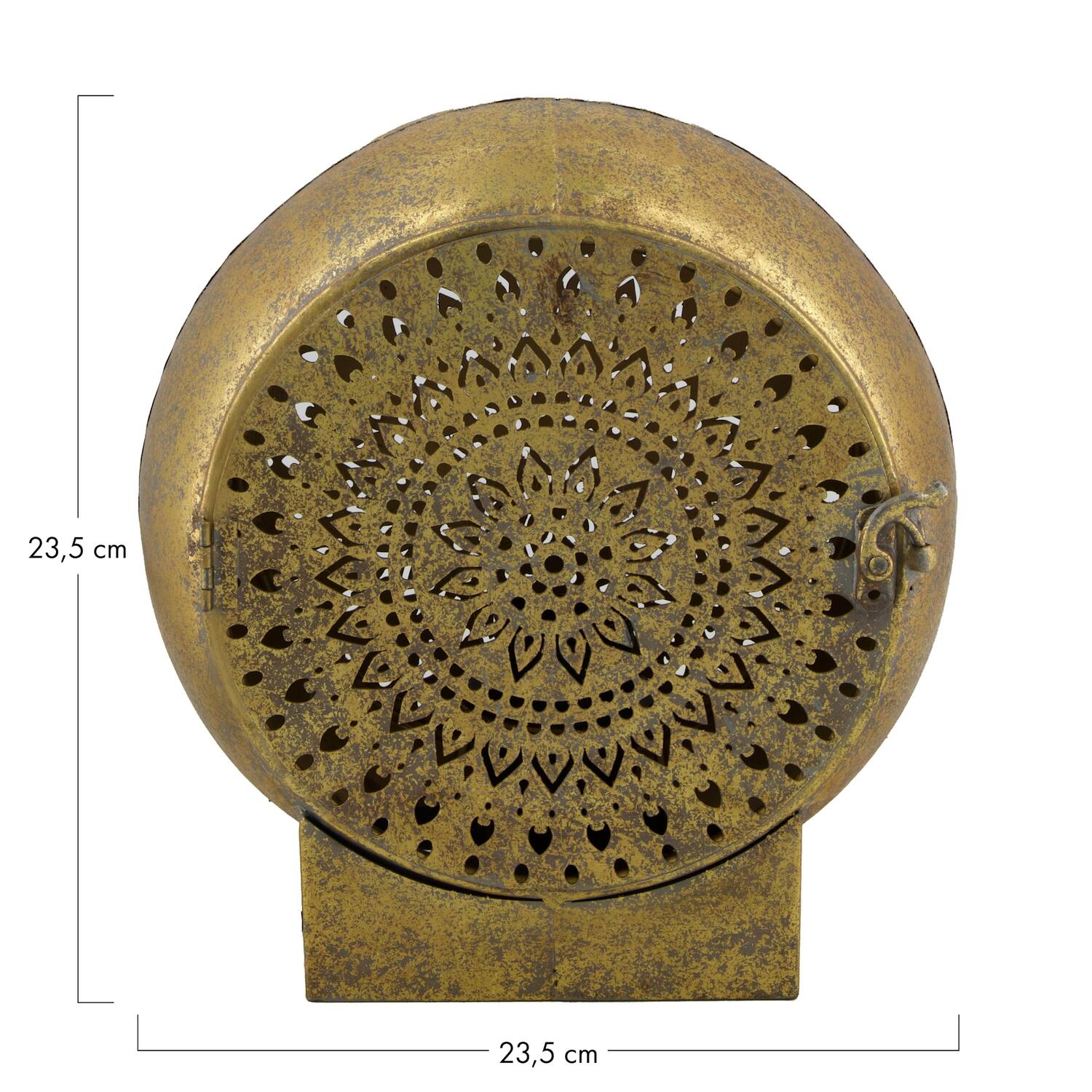Table lamp metal 23.5x11x23.5cm - Gold