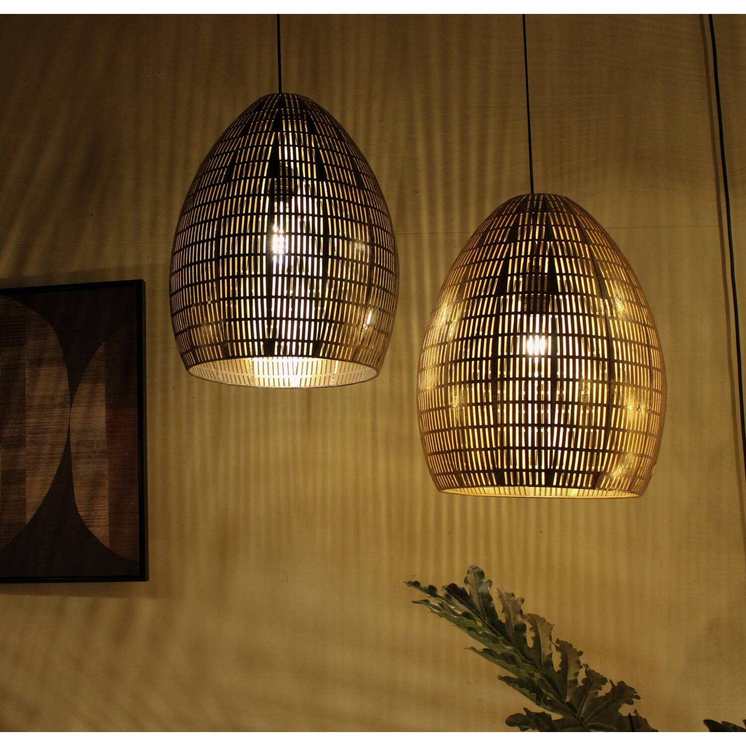 Ceiling light metal 37x37x47.5cm