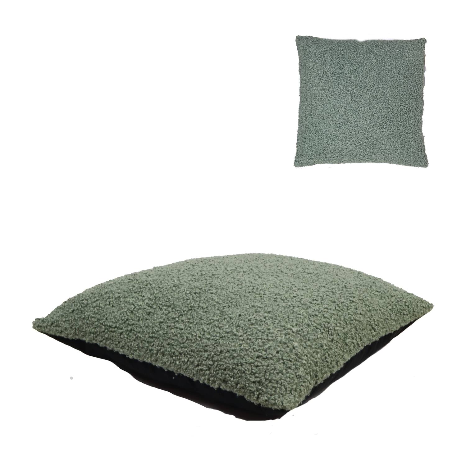Cushion teddy polyester 60x60x8cm
