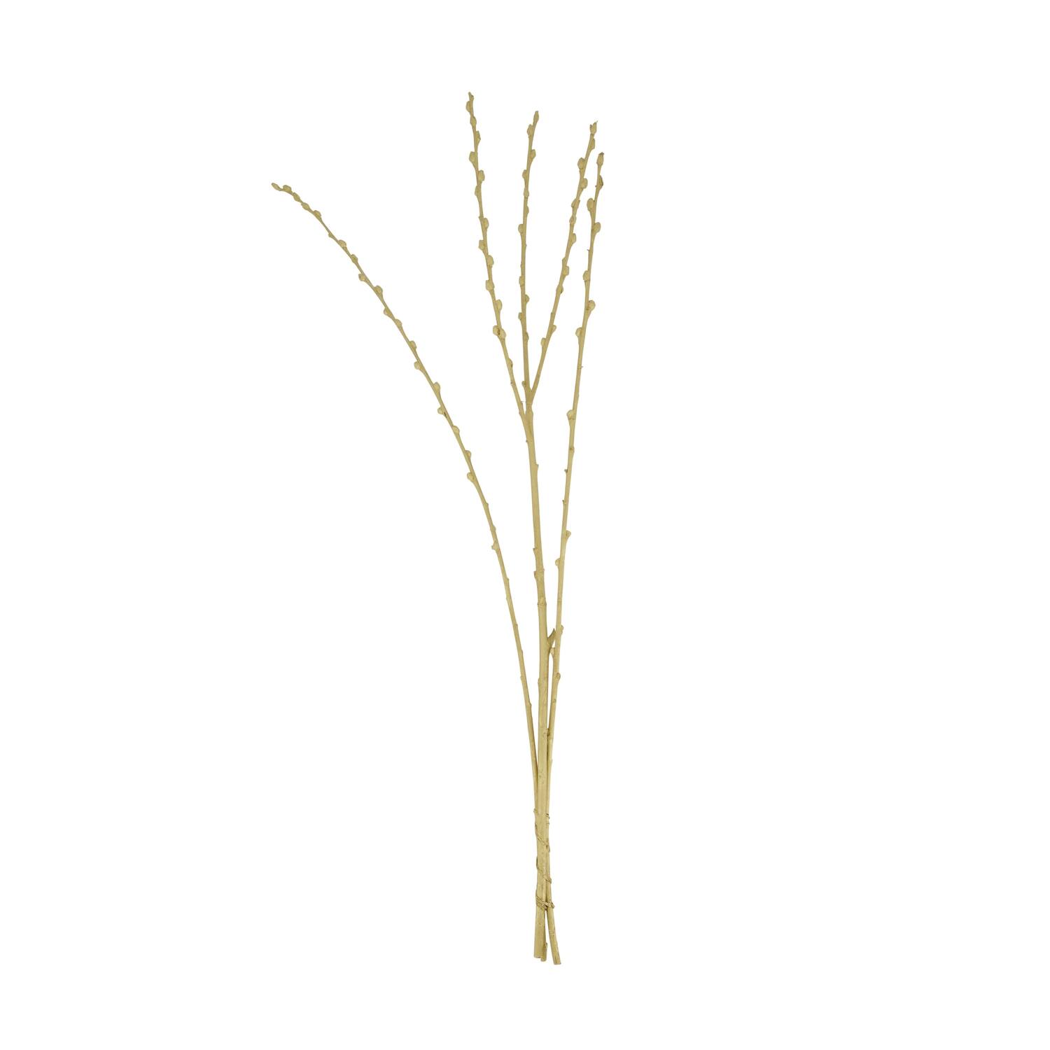 Bunch willow catkins 45gr nature 78x5x3cm 3pc
