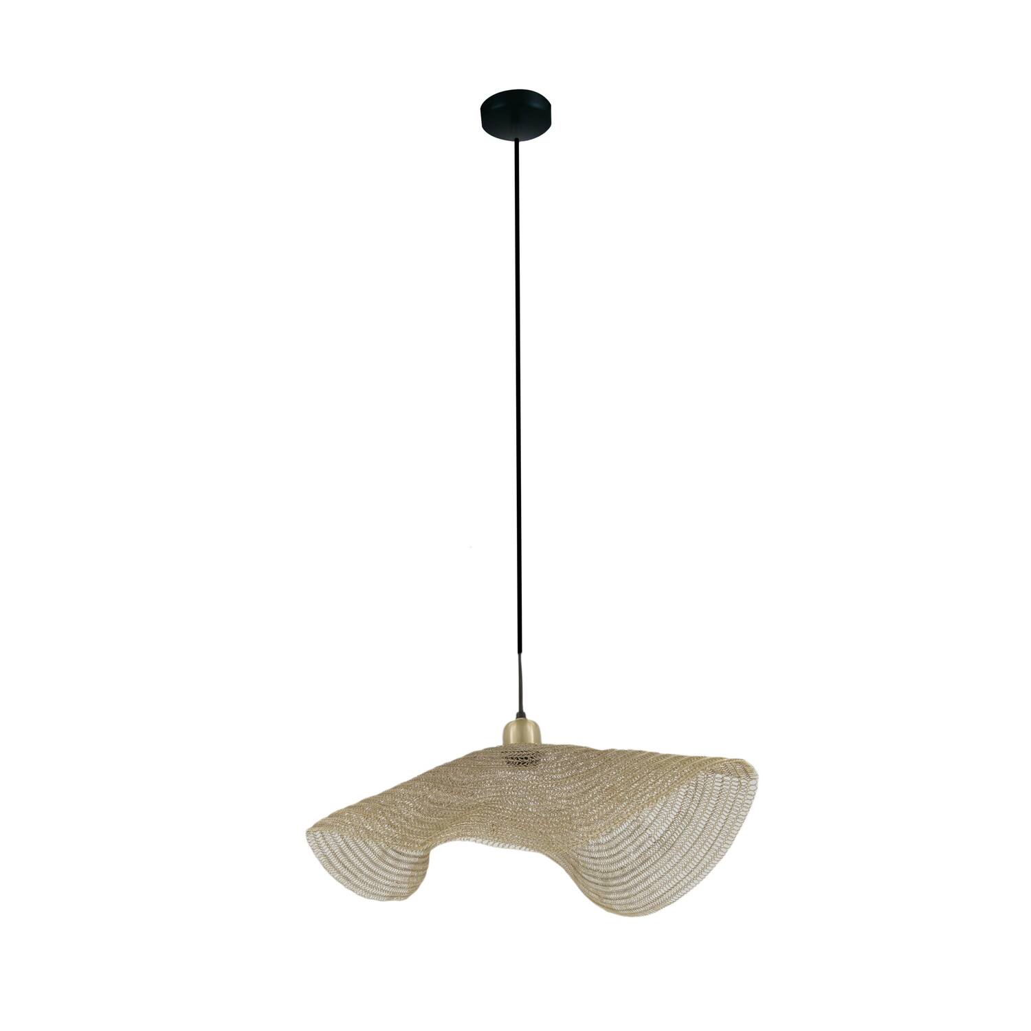 Ceiling light metal 58x58x6cm - Gold