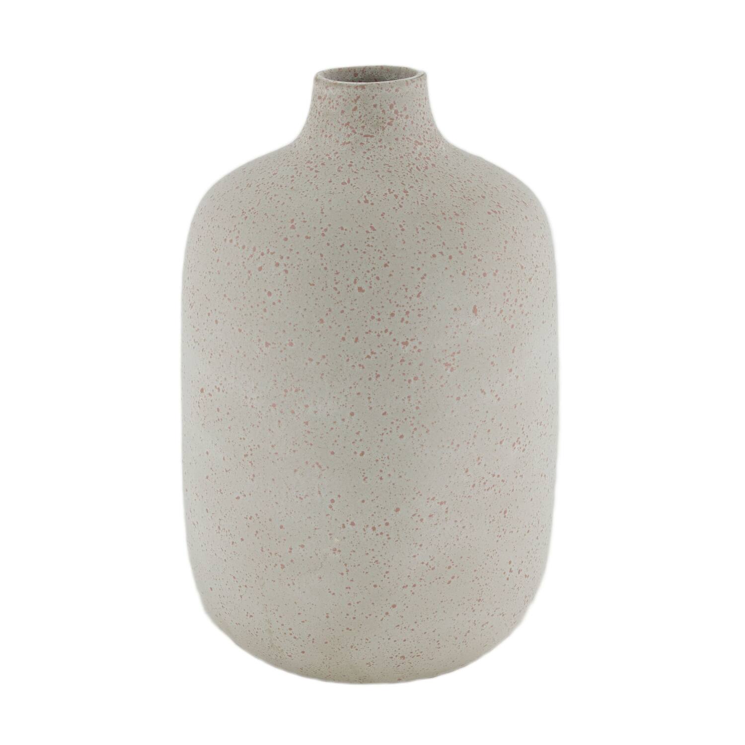 Bottle terracotta 22x22x32cm - Cream