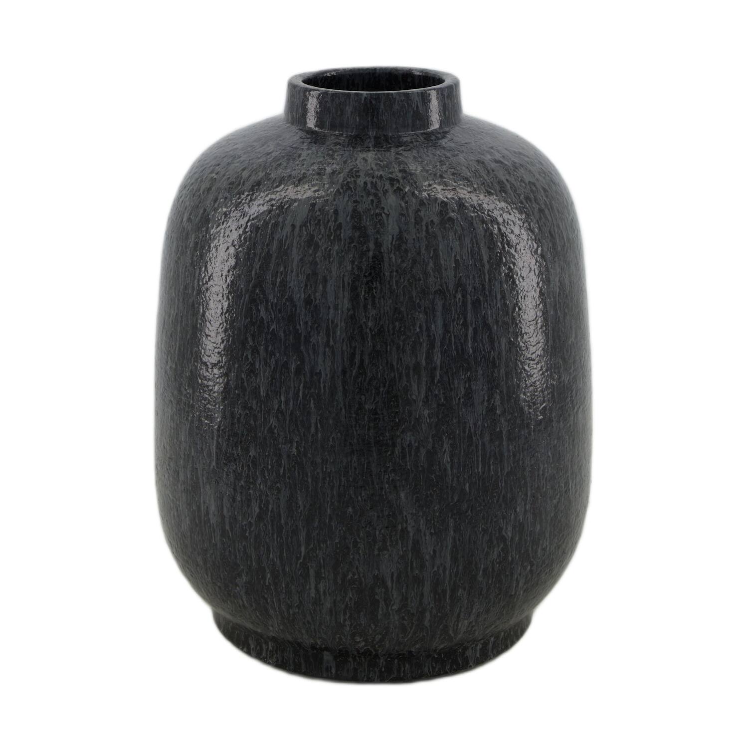 Bottle terracotta 18x18x23cm - Black