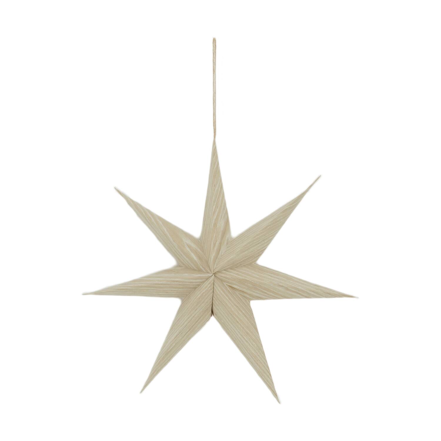 Hanger star paper 39x39x7.5cm
