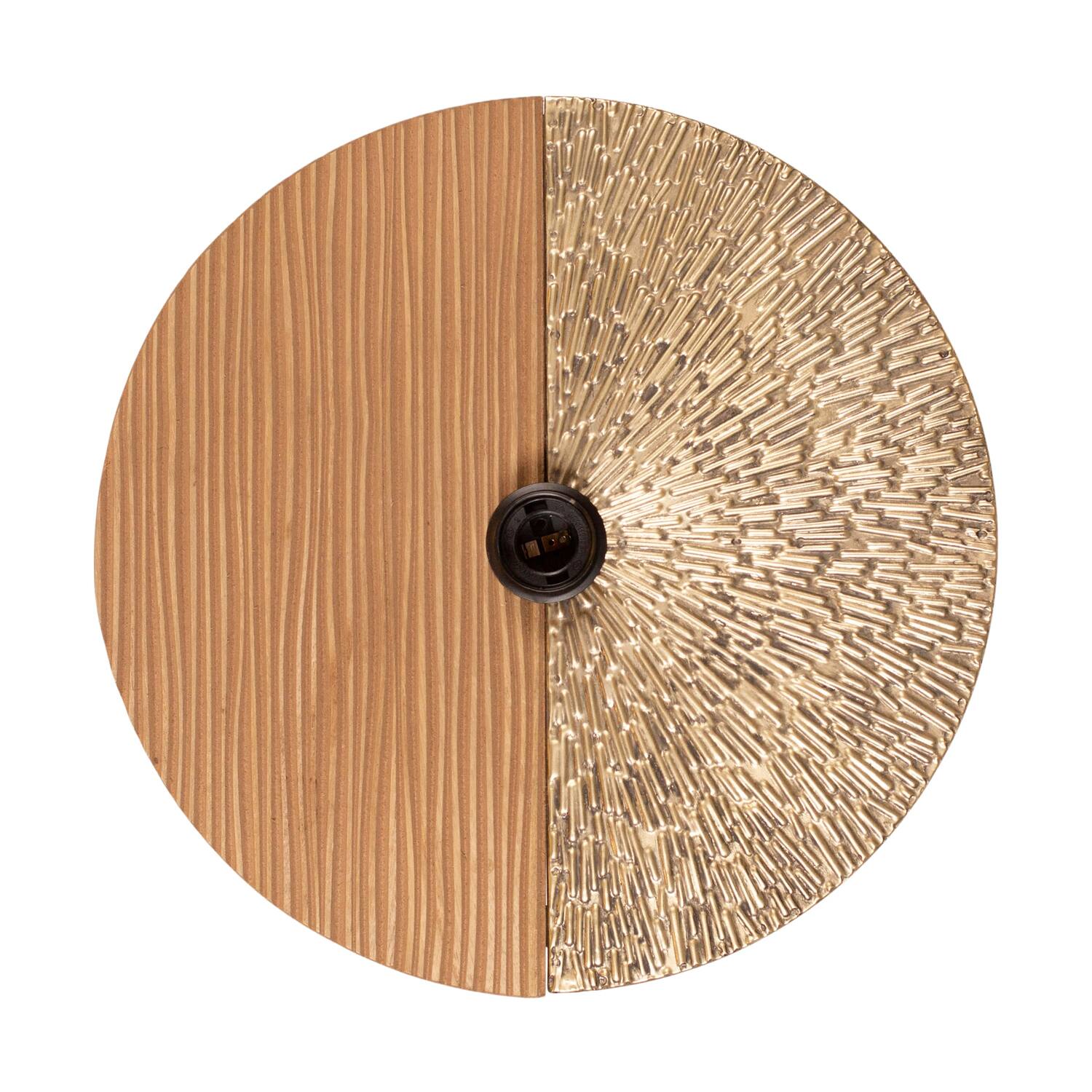 Wall light metal 38x38x11.5cm - Gold