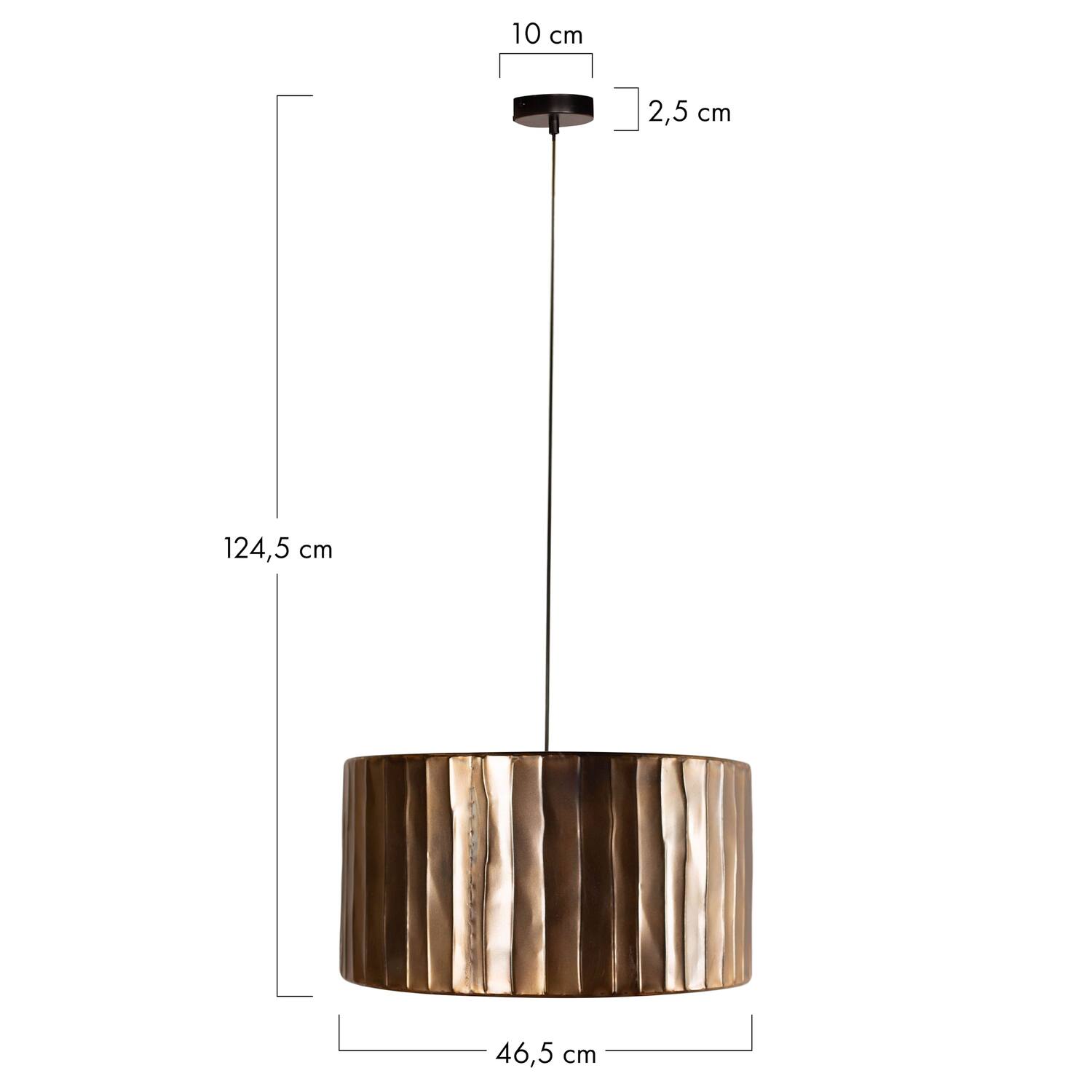 Ceiling light metal 46.5x46.5x24.5cm