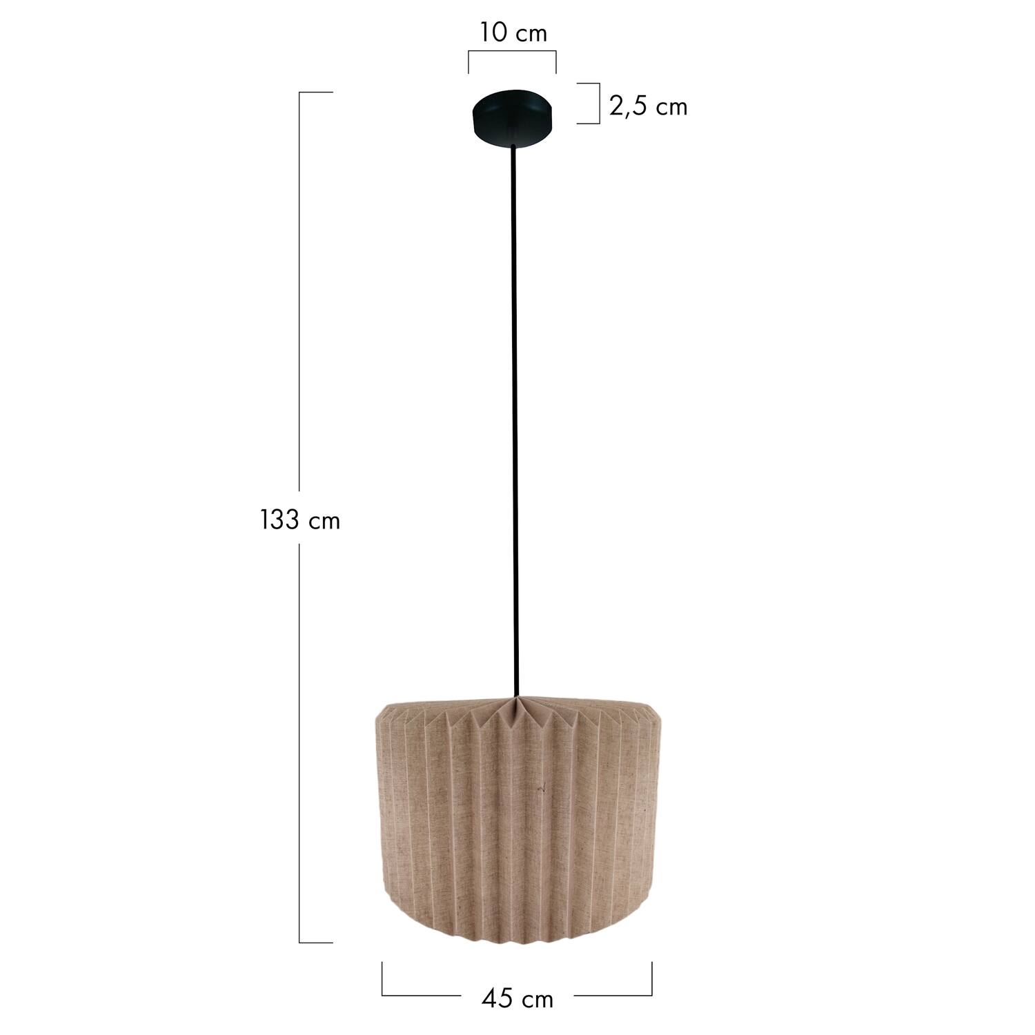 Ceiling light paper 45x45x33cm