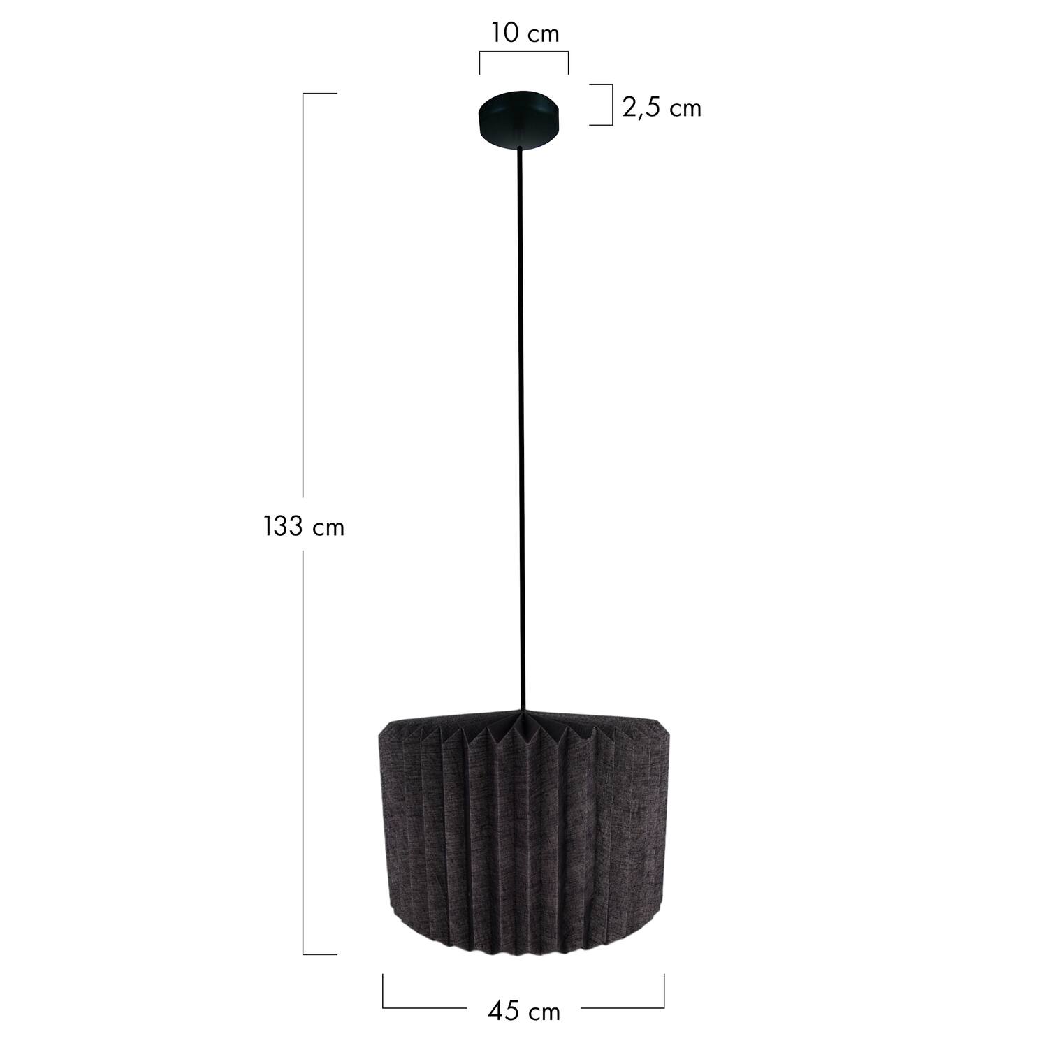 Ceiling light paper 45x45x33cm