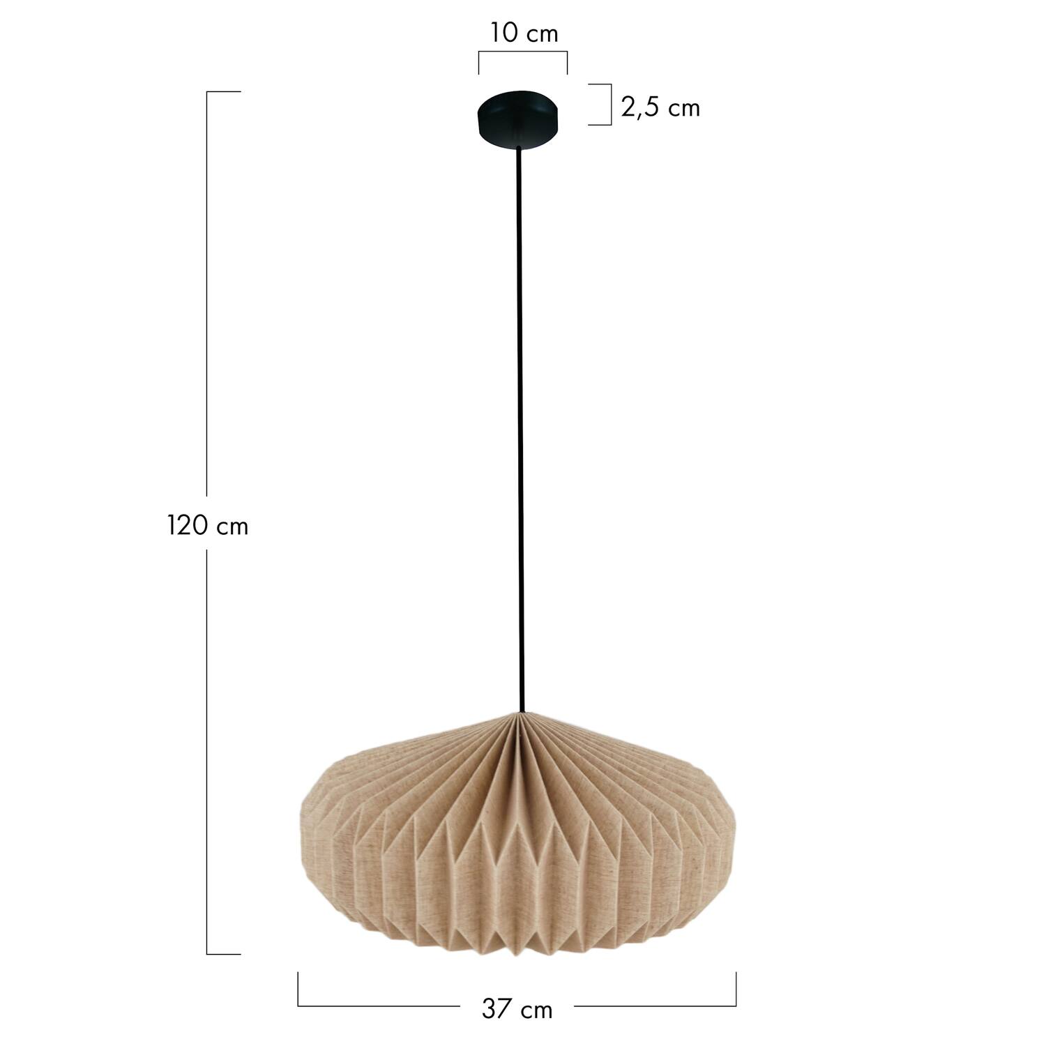 Ceiling light paper 37x37x20cm