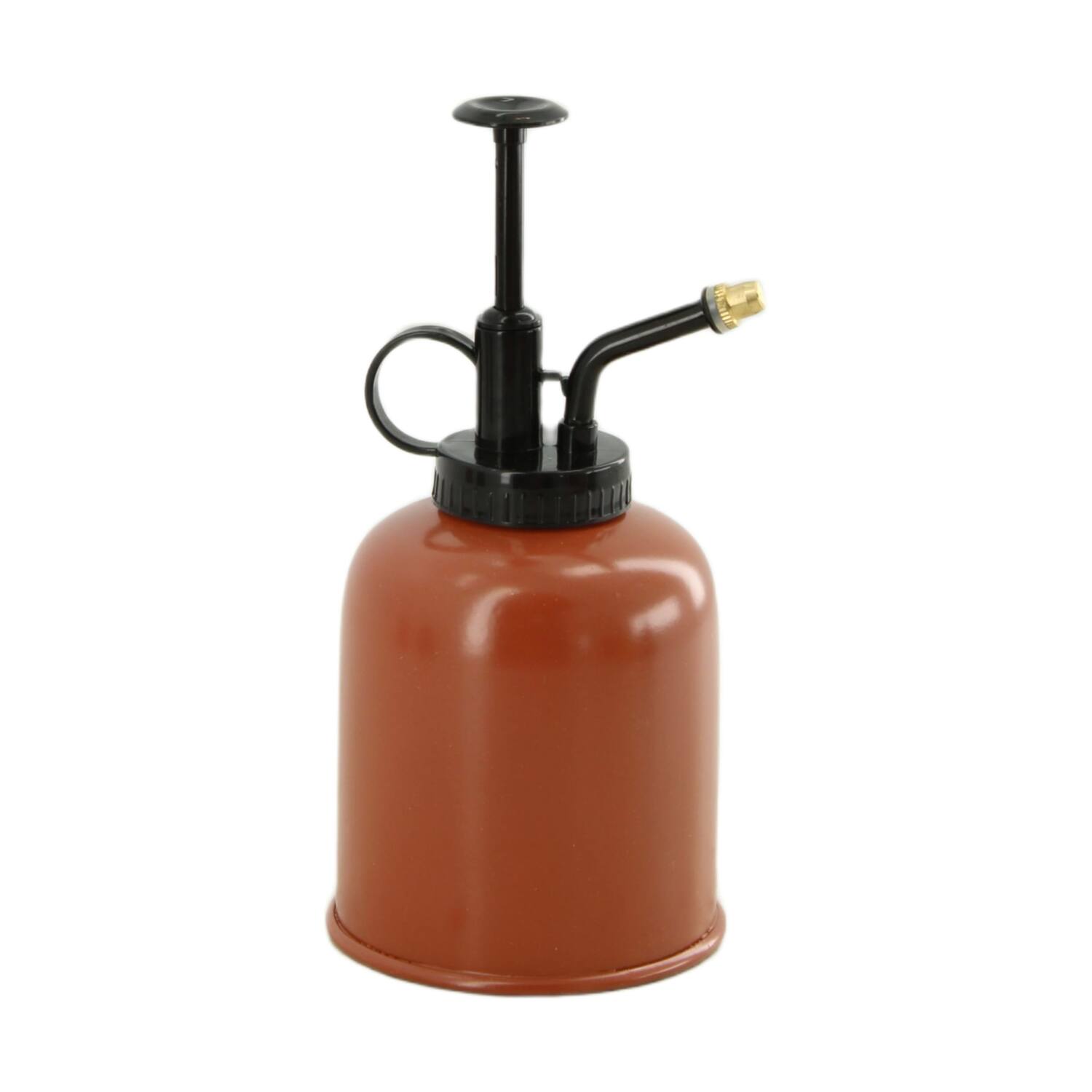 Plant sprayer metal 9x9x17.5cm - Orange