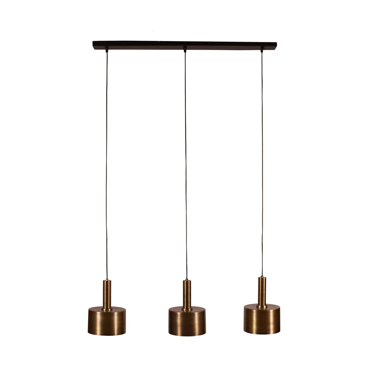 Ceiling light metal 100x8x150cm - Gold