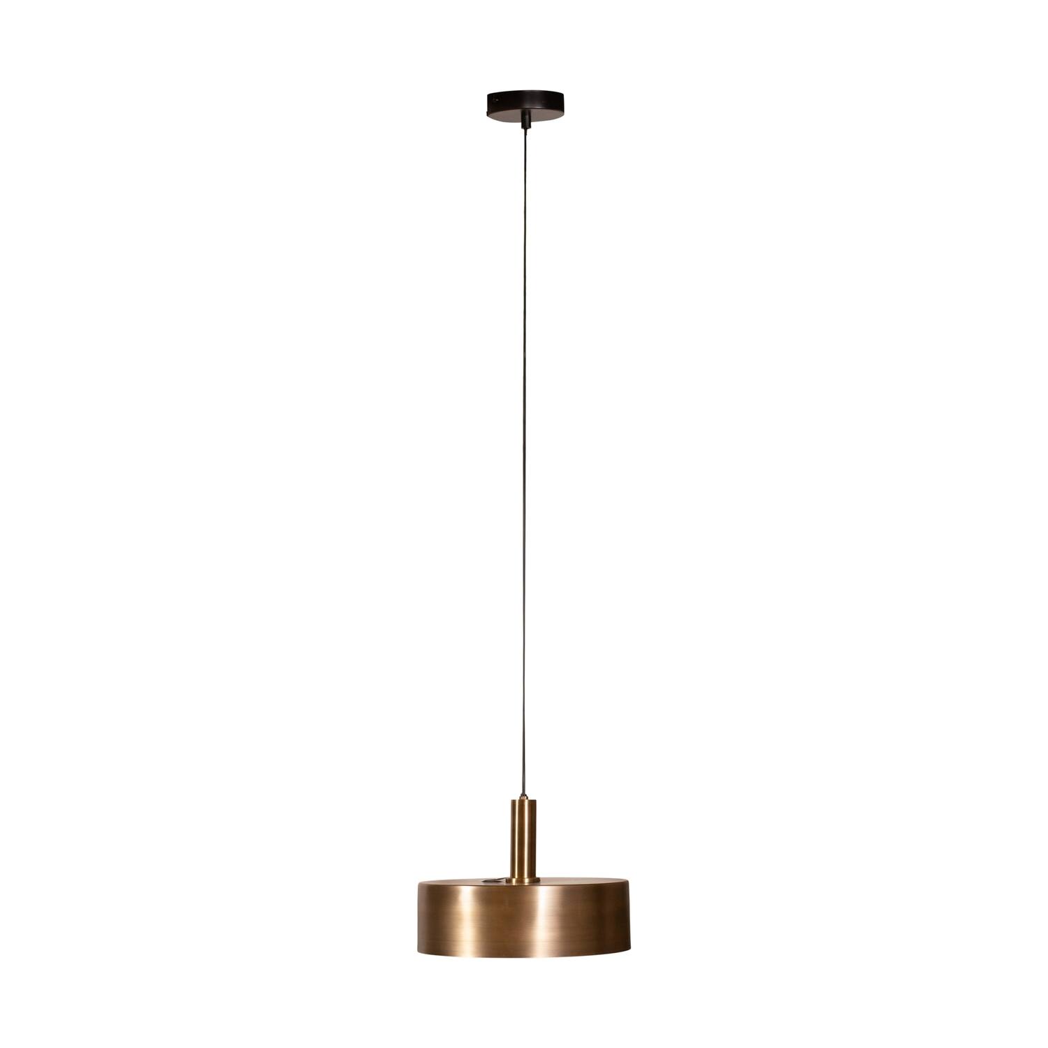 Ceiling light round metal 35x35x21cm - Gold