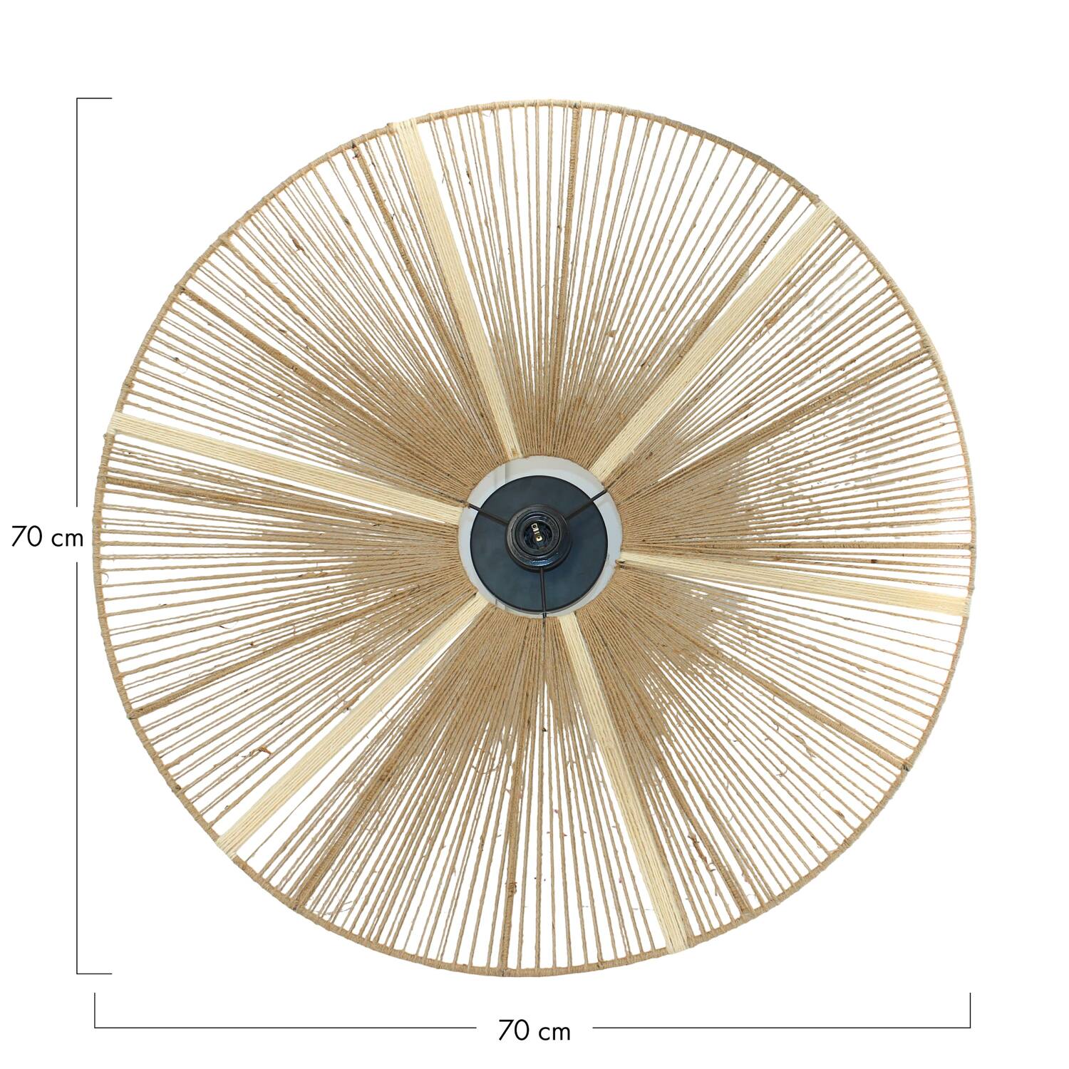 Wall light jute 70x21x70cm