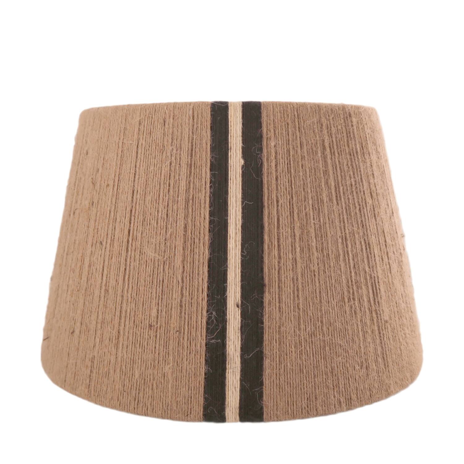 Lamp shade jute 38x38x24cm - Natural
