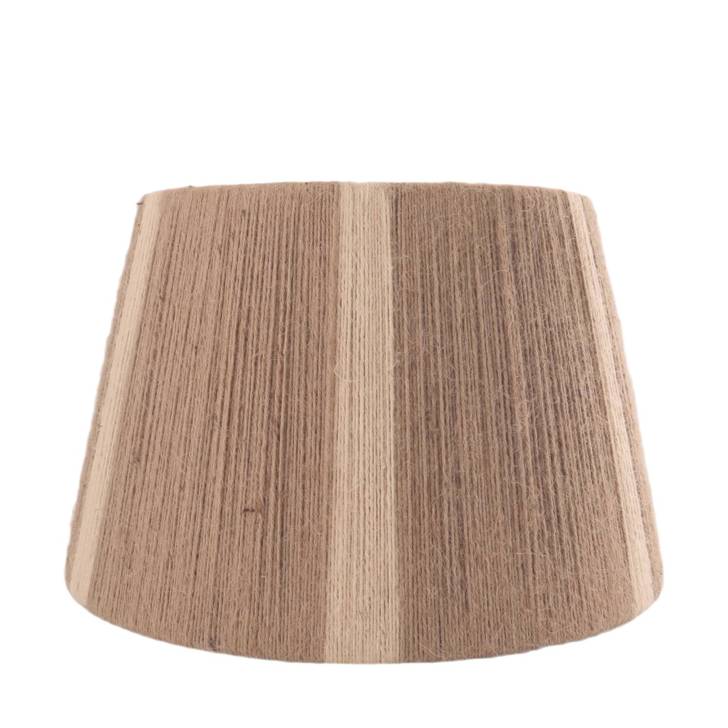 Lamp shade jute 38x38x24cm - Natural