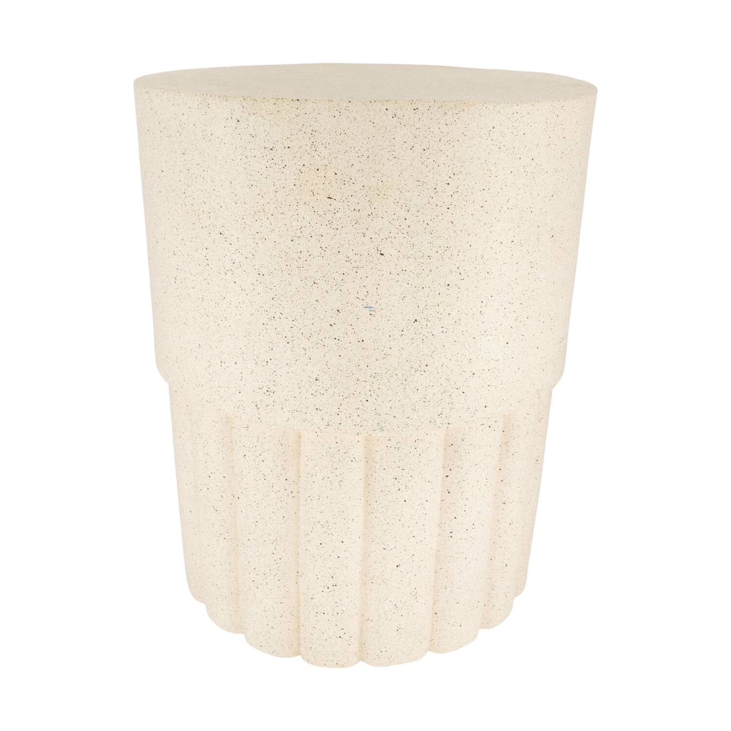Side table round magnesium 38x38x48cm