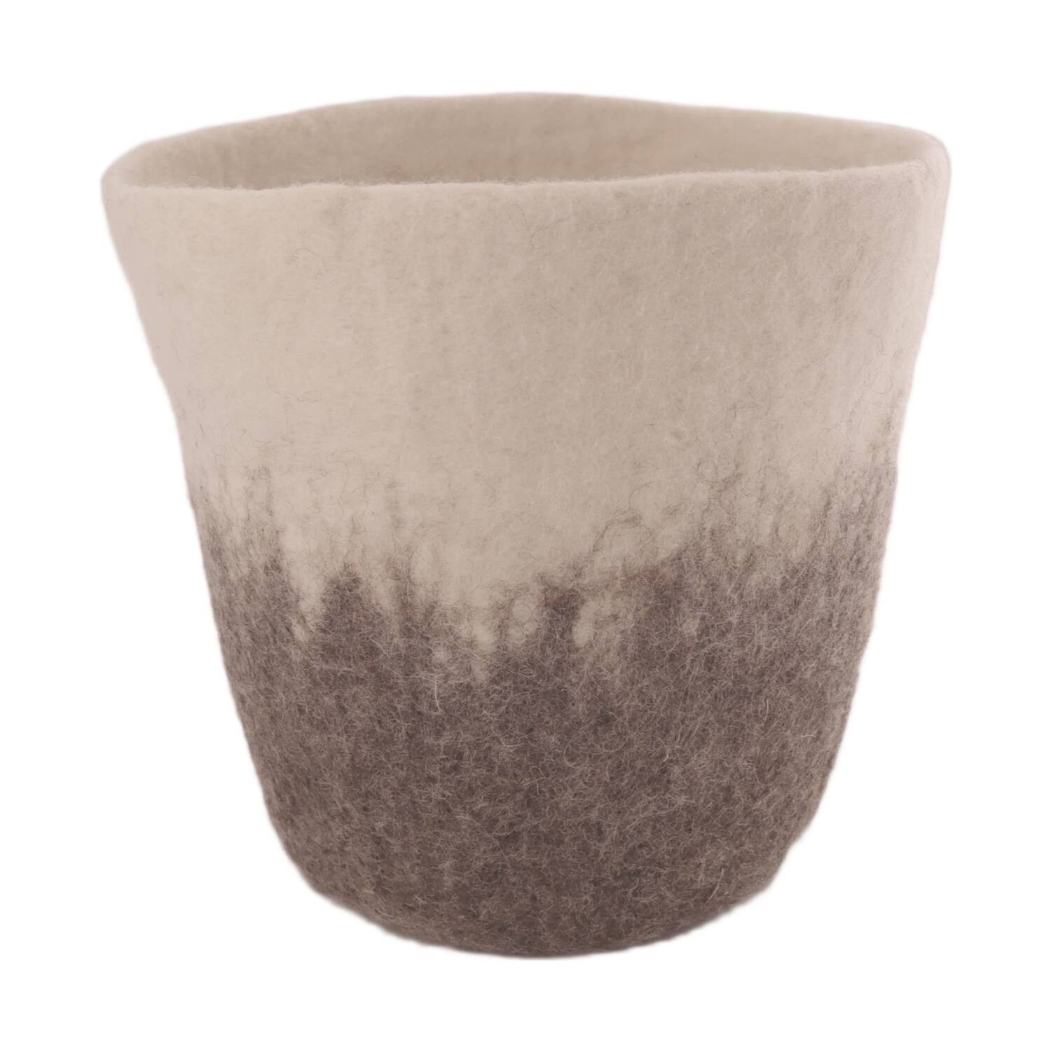 Basket wool 18x18x18cm