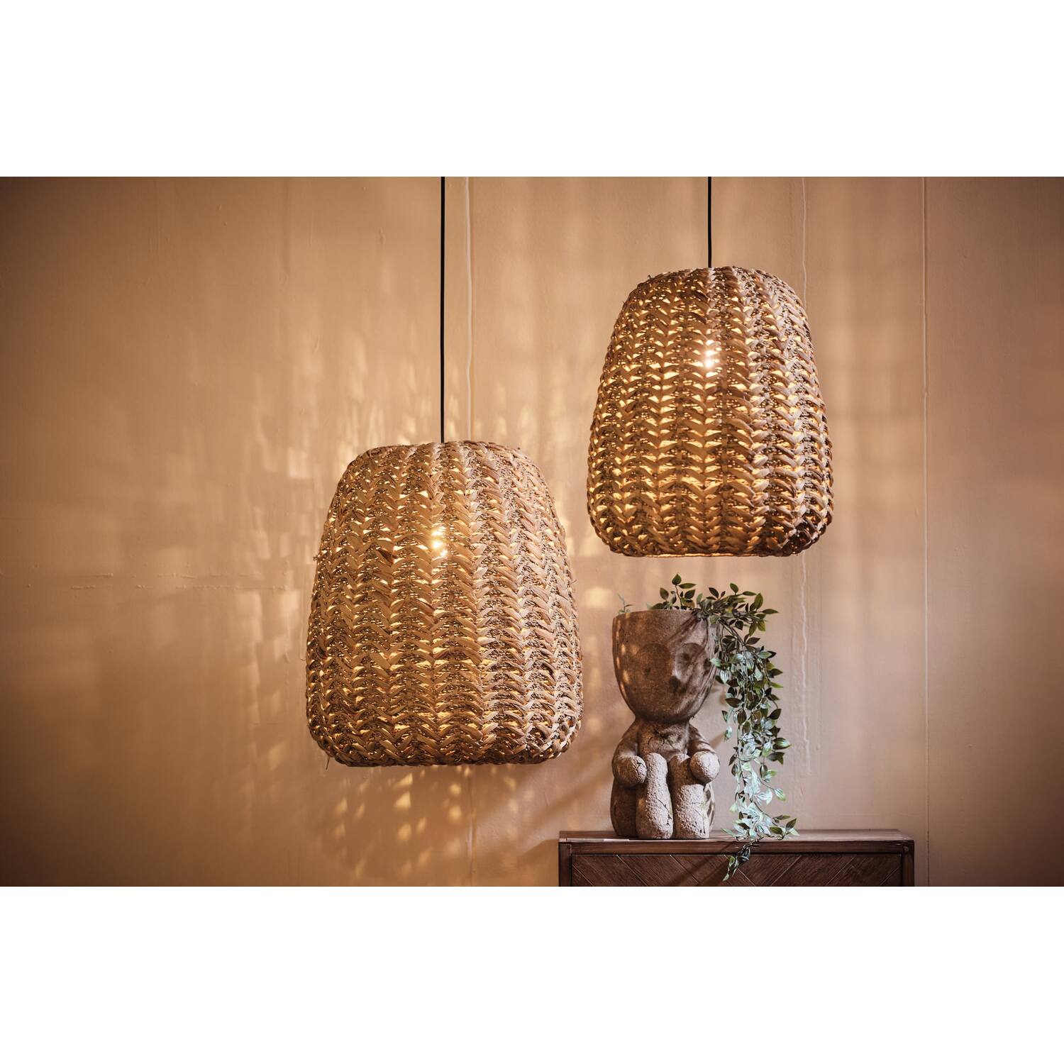 Ceiling light waterhyacinth 46x46x50cm