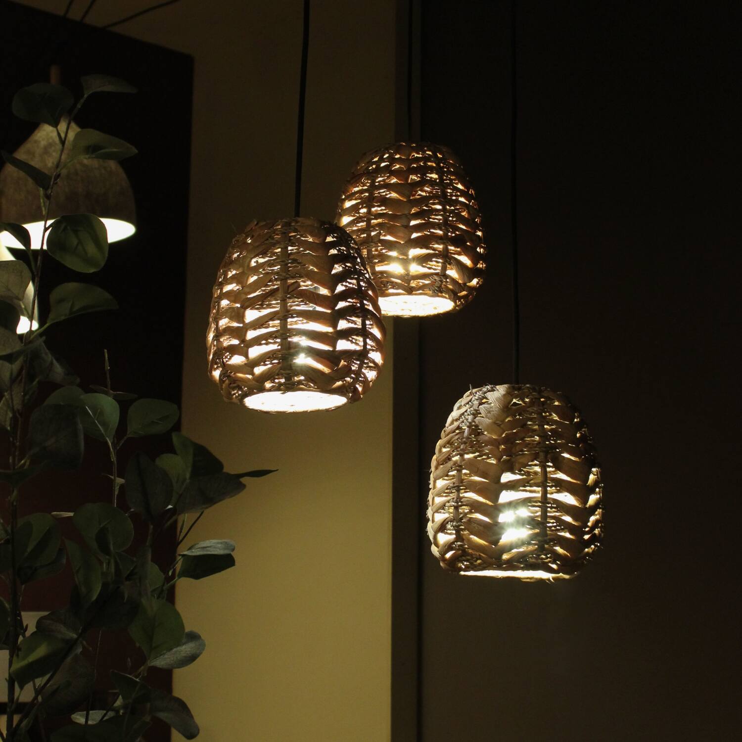 Ceiling light waterhyacinth 30x30x18cm