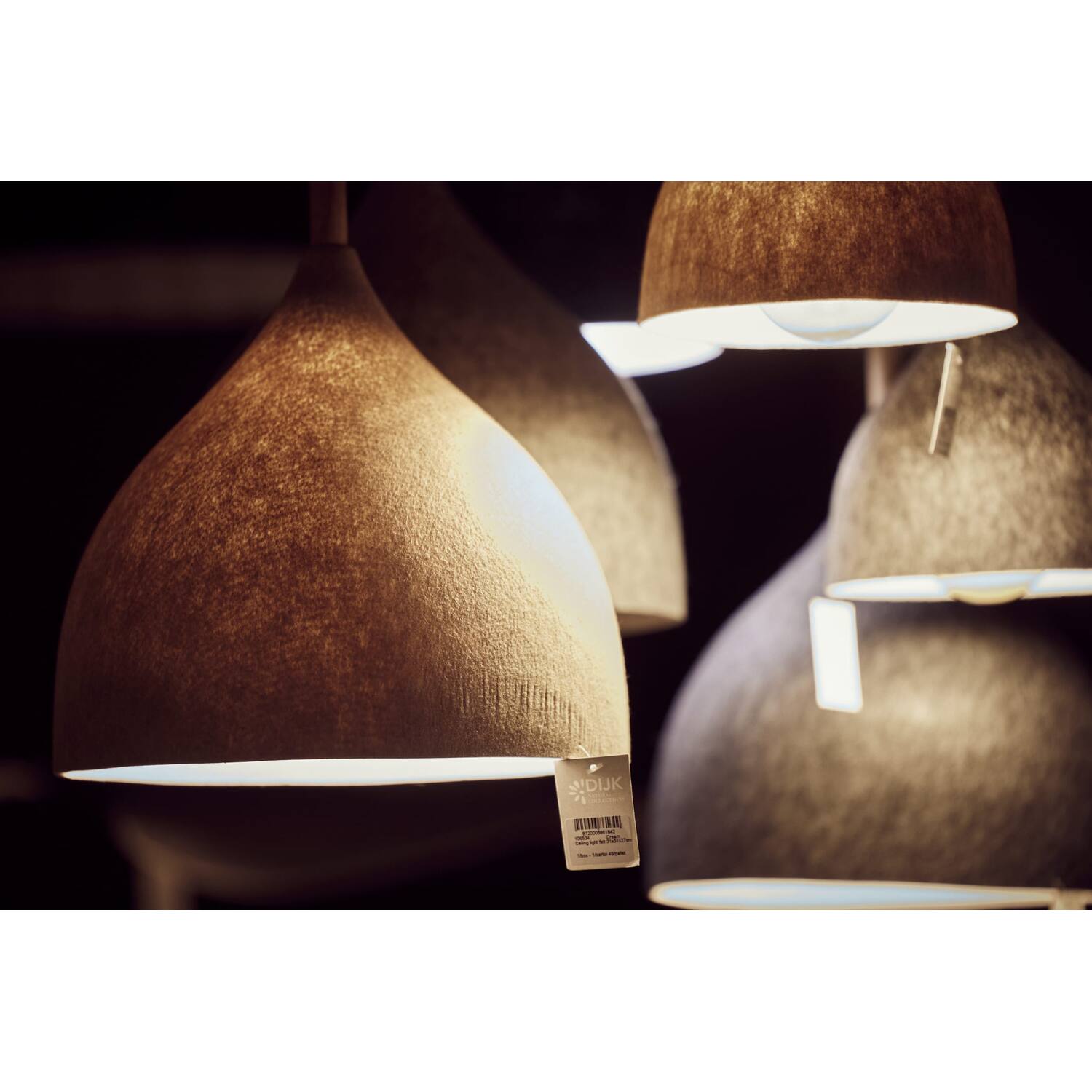 Ceiling light felt 31x31x27cm