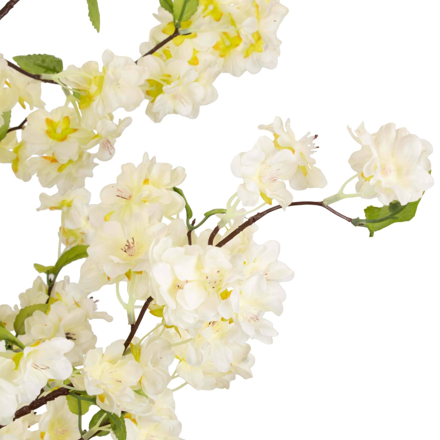 Tree peach blossom artificial 100x80x200cm - White