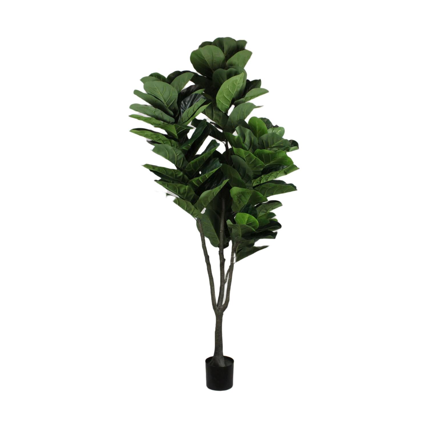 Plant ficus lyrata artificial 100x90x230cm - Green