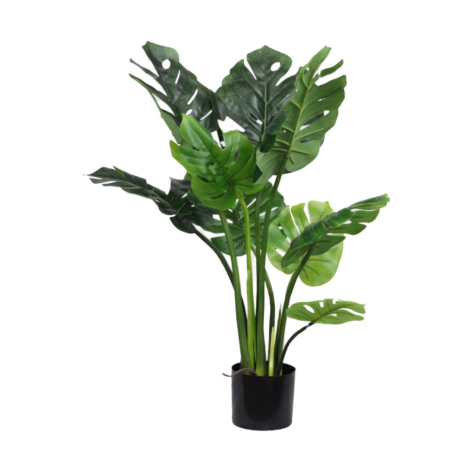 Plant monstera artificial 85x75x90cm - Green