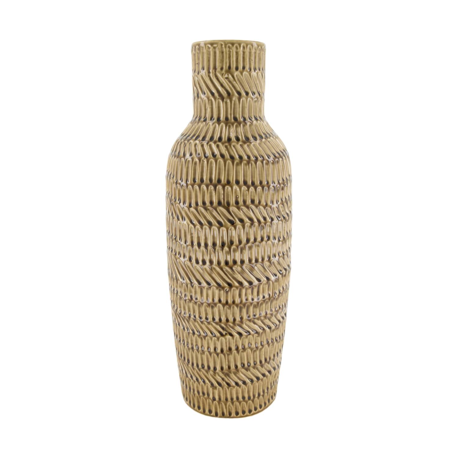 Vase ceramic 17x17x50cm