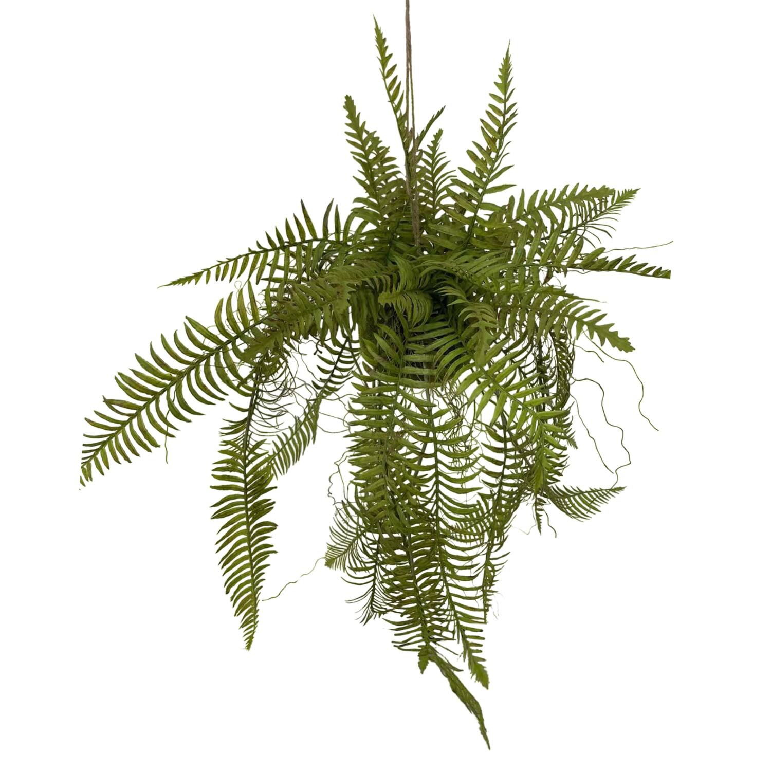 Plant hanging fern artificial 57x57x115cm