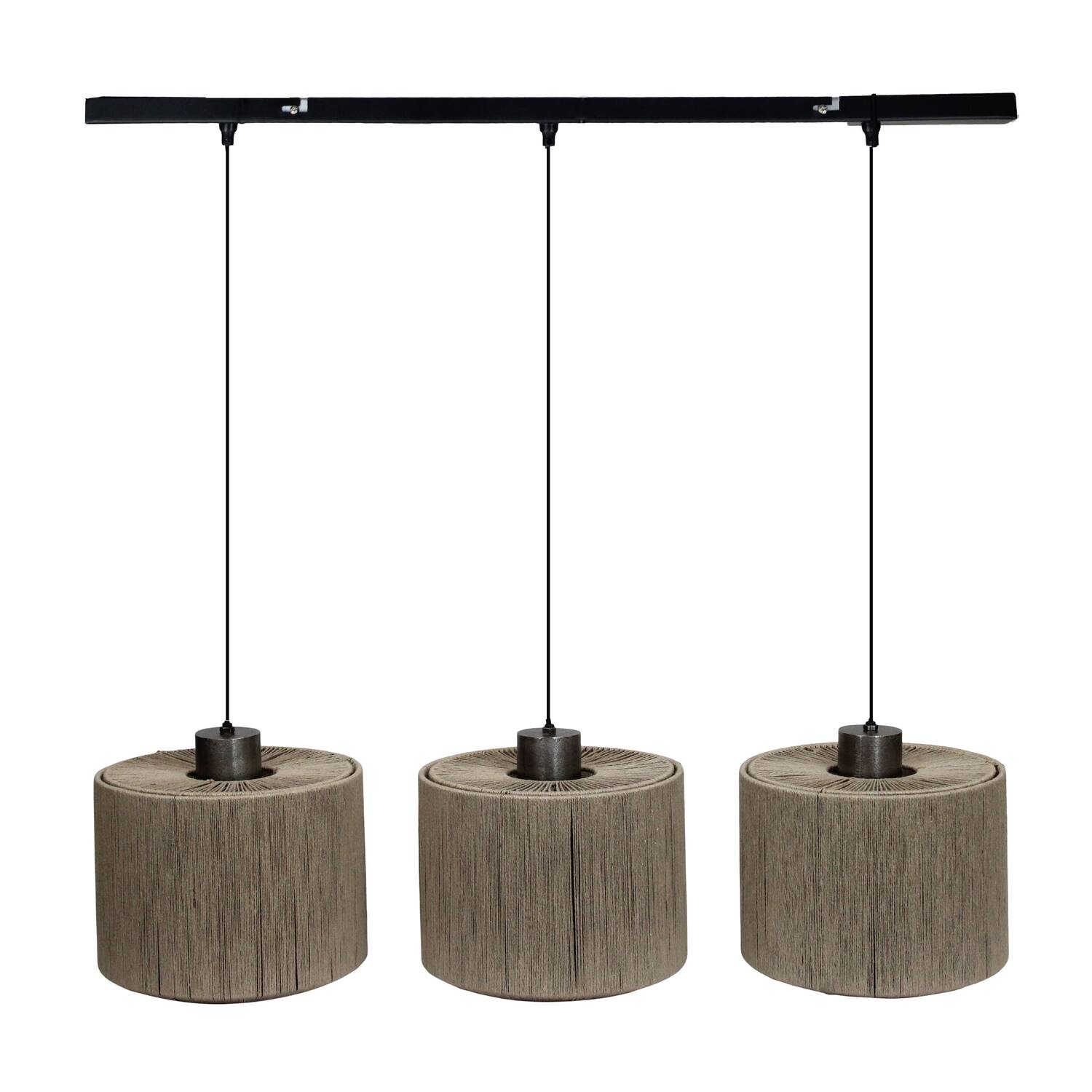 Ceiling light jute 100x28x130cm