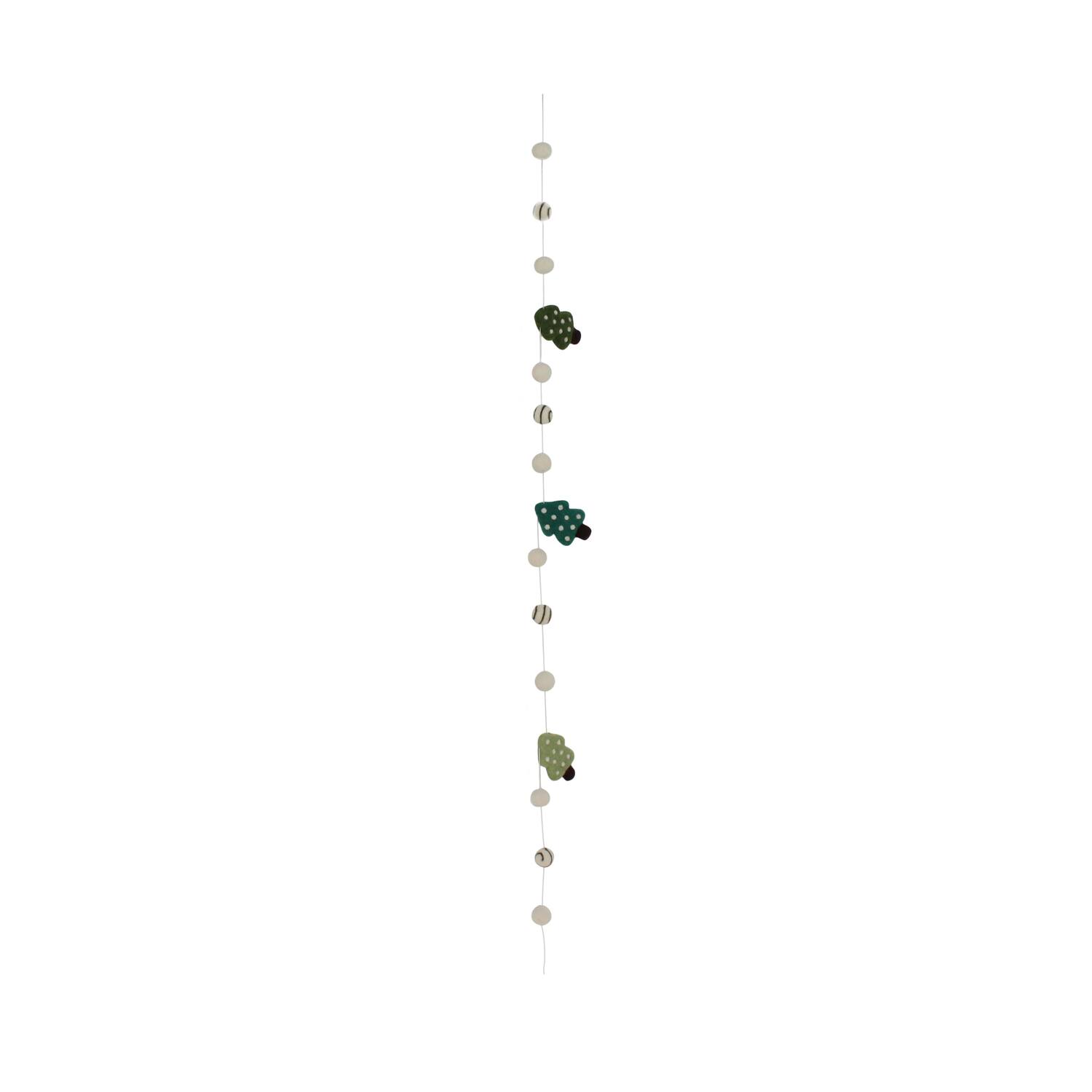 Garland tree wool 2.5x8.5x120cm