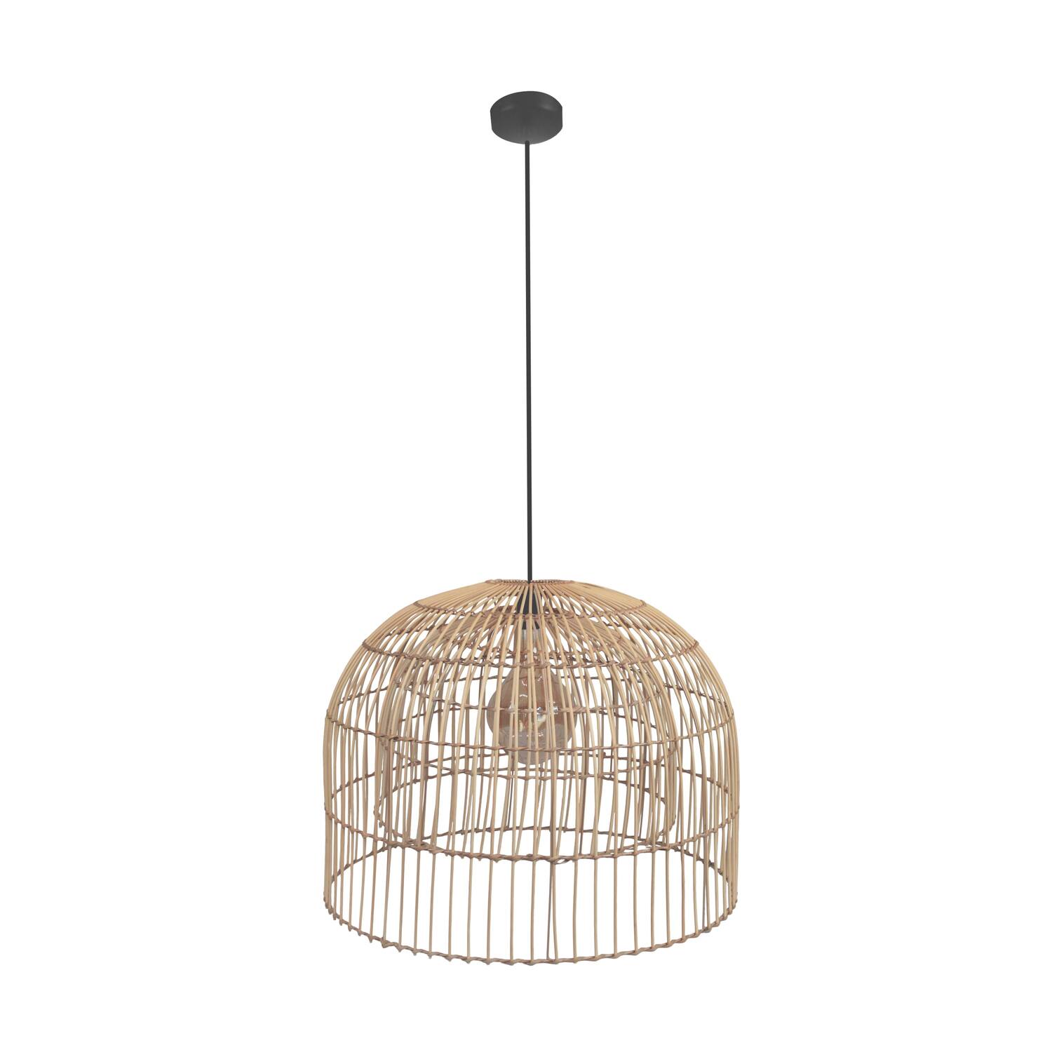 Plafond en rotin 77x77x56cm - Naturel