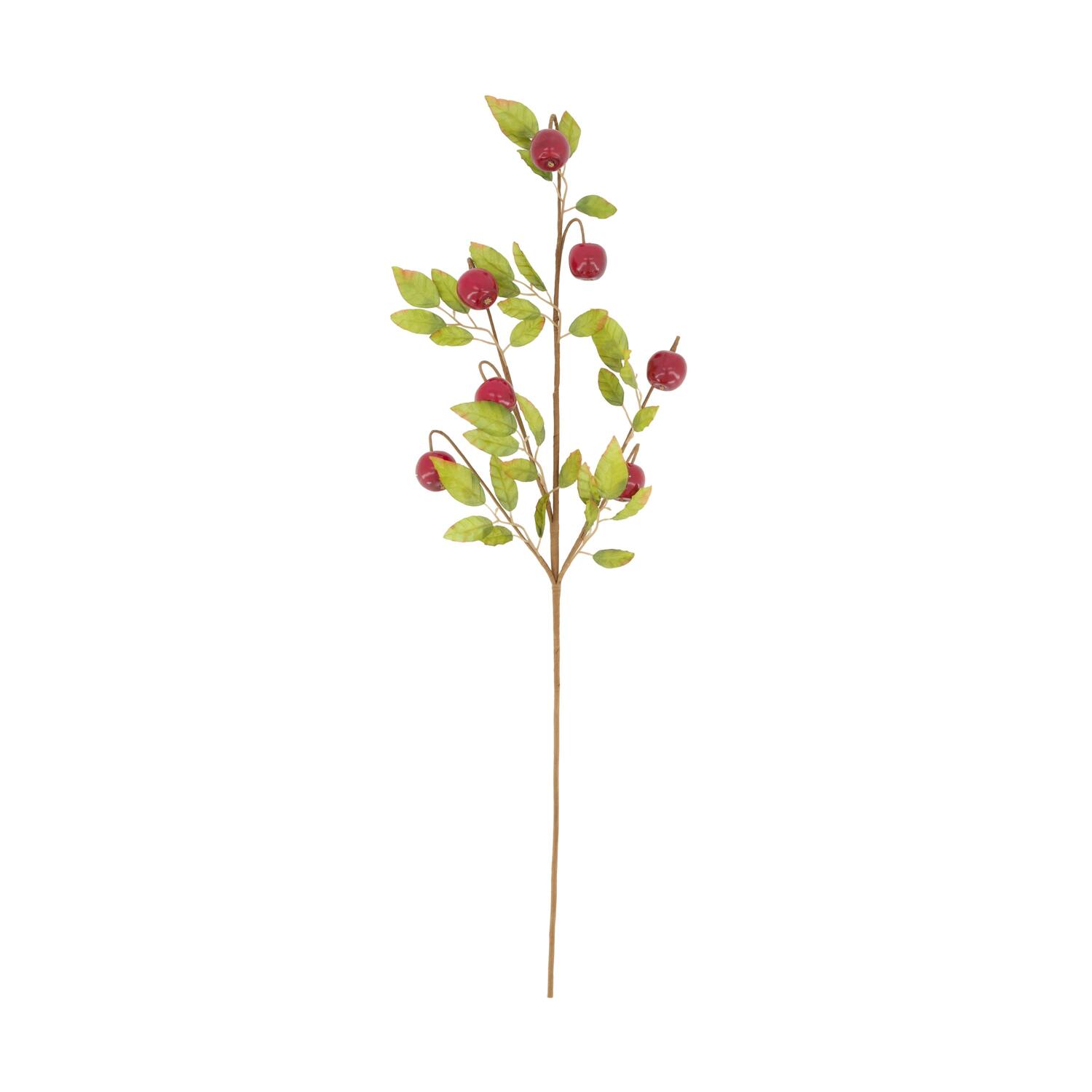Branch apple artificial 77x30x5cm - Red