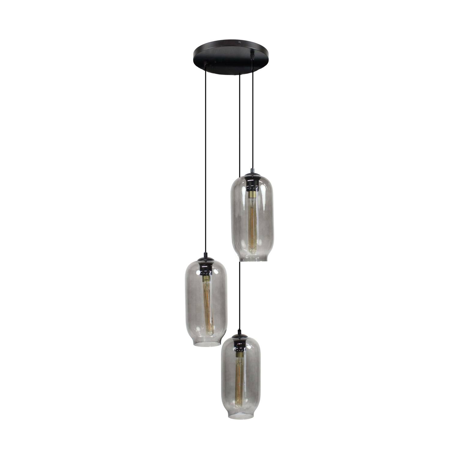 Ceiling light glass 39x36x135cm