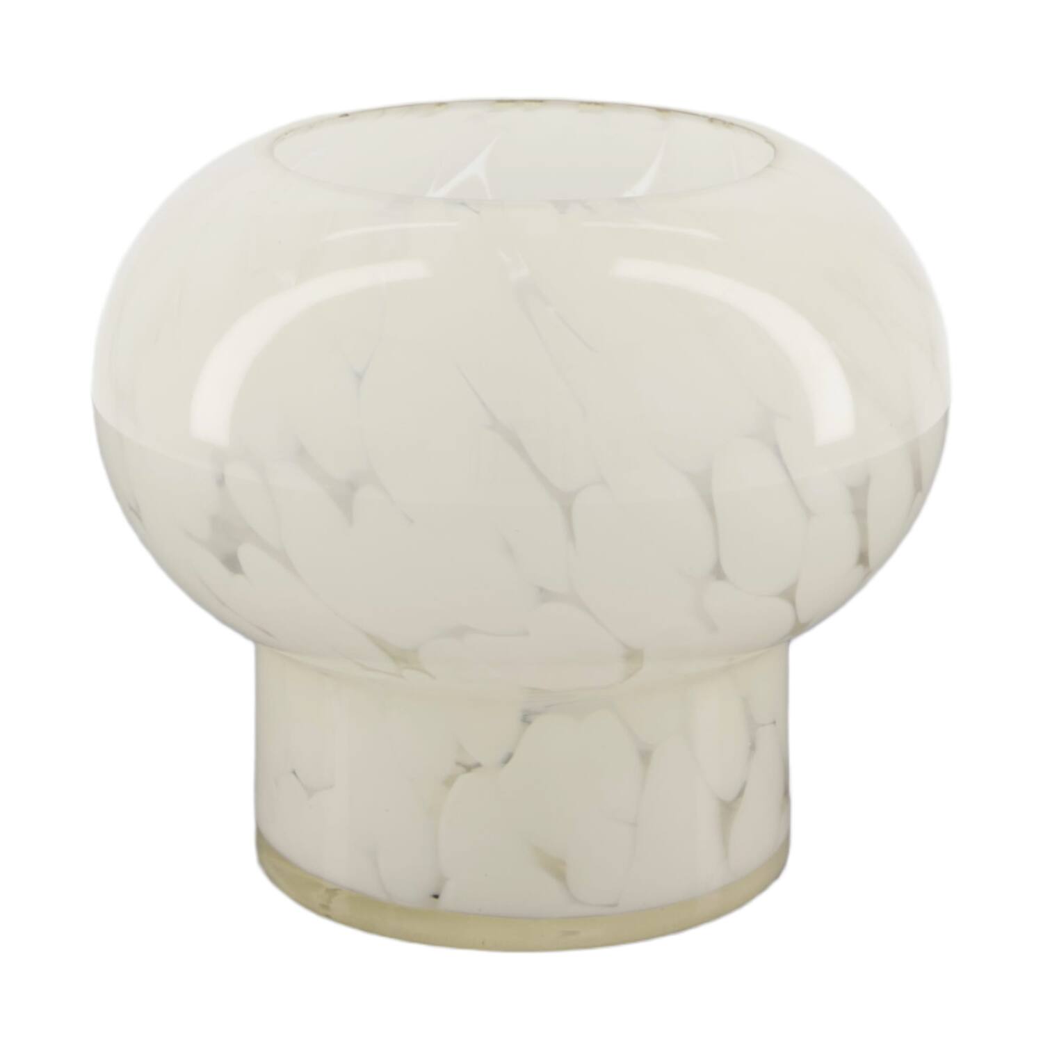 Vase glass 16x16x13.5cm