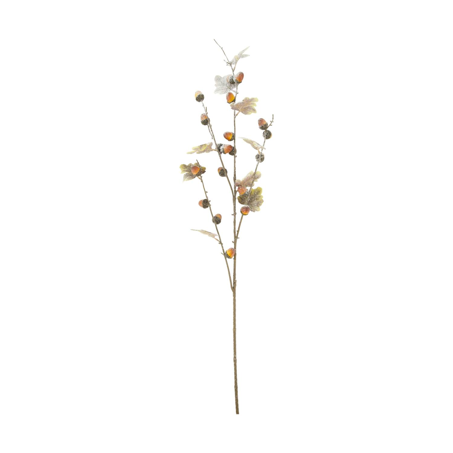 Flower oak branche artificial 20x8x101cm - Brown