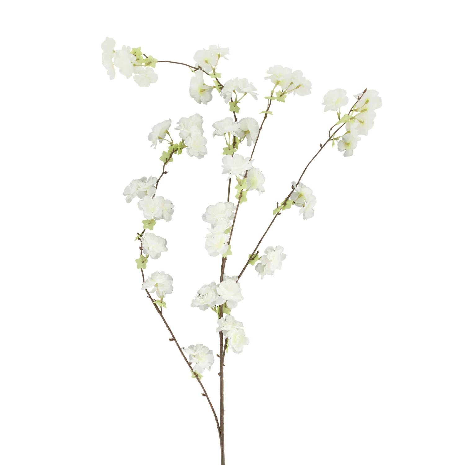 Branch blossom artificial 25x25x140cm - White