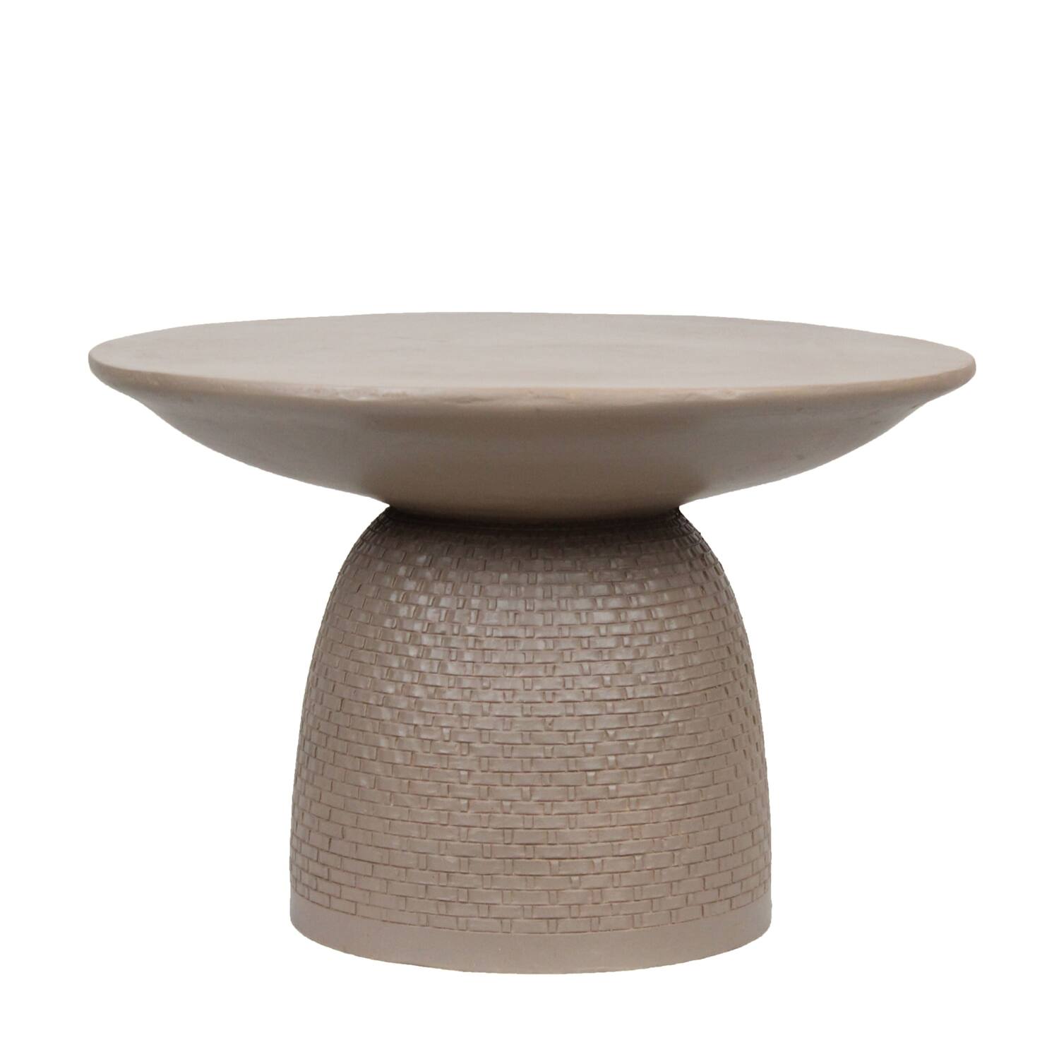 Table dappoint Avery - Magnesium - 58x58x38cm - Marron