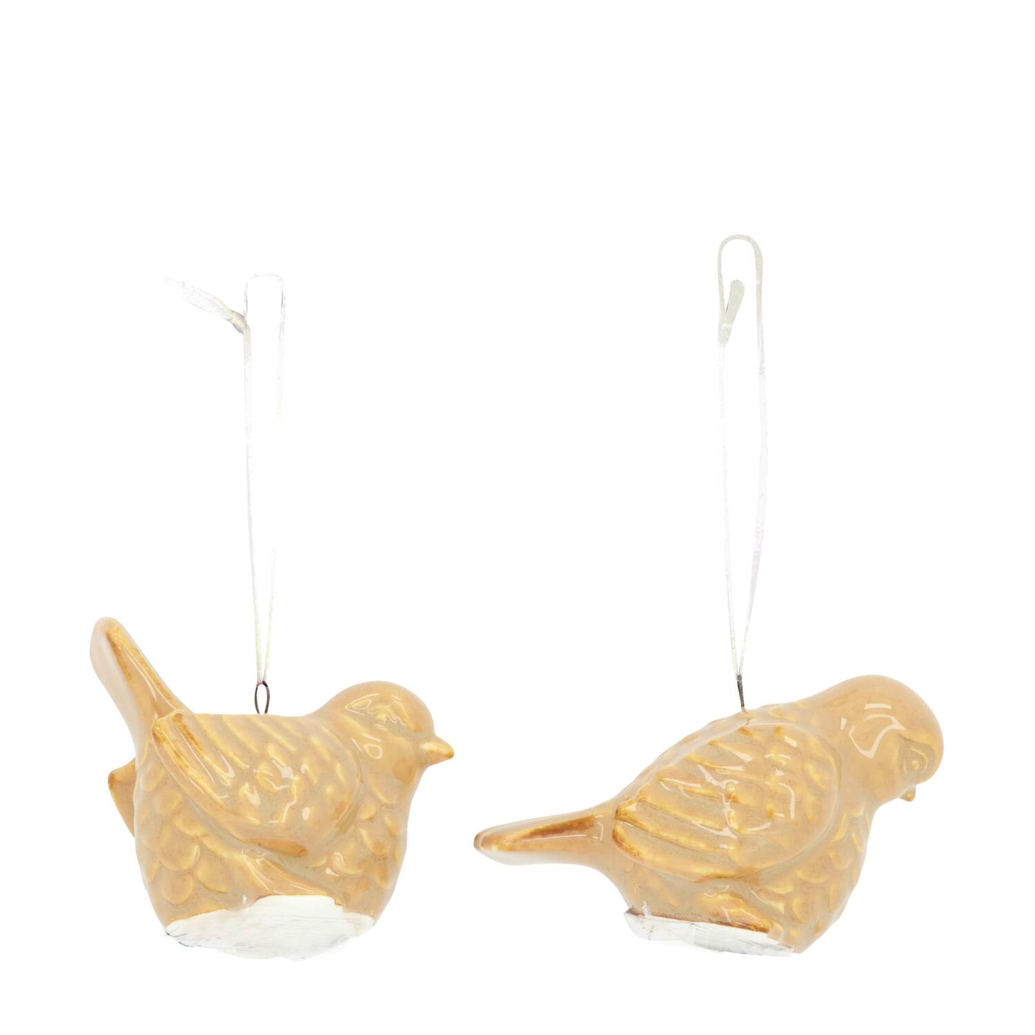 Hanger bird ceramic 6x5x5.5cm A/2