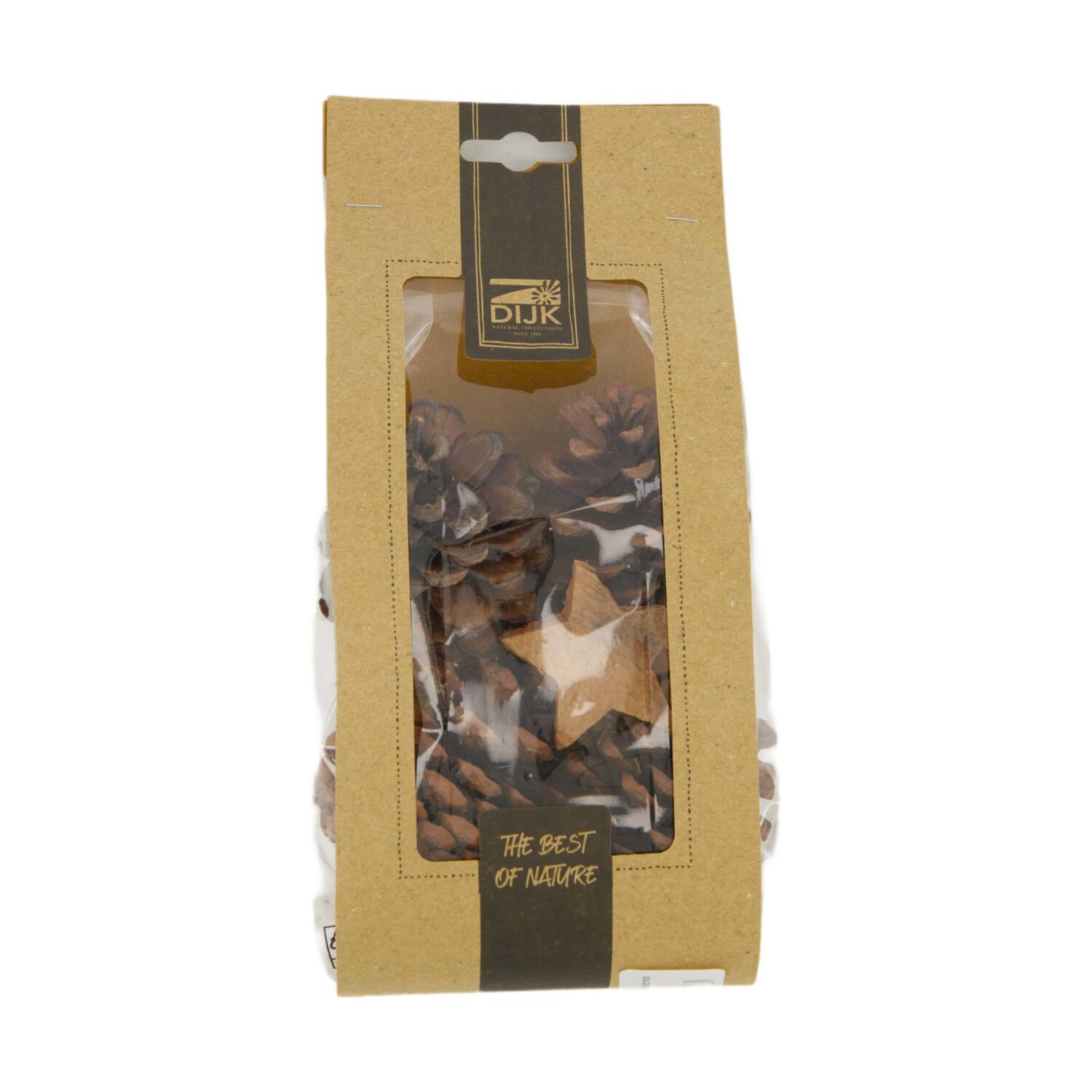 Pinecone with 3 coco star nature 90gr