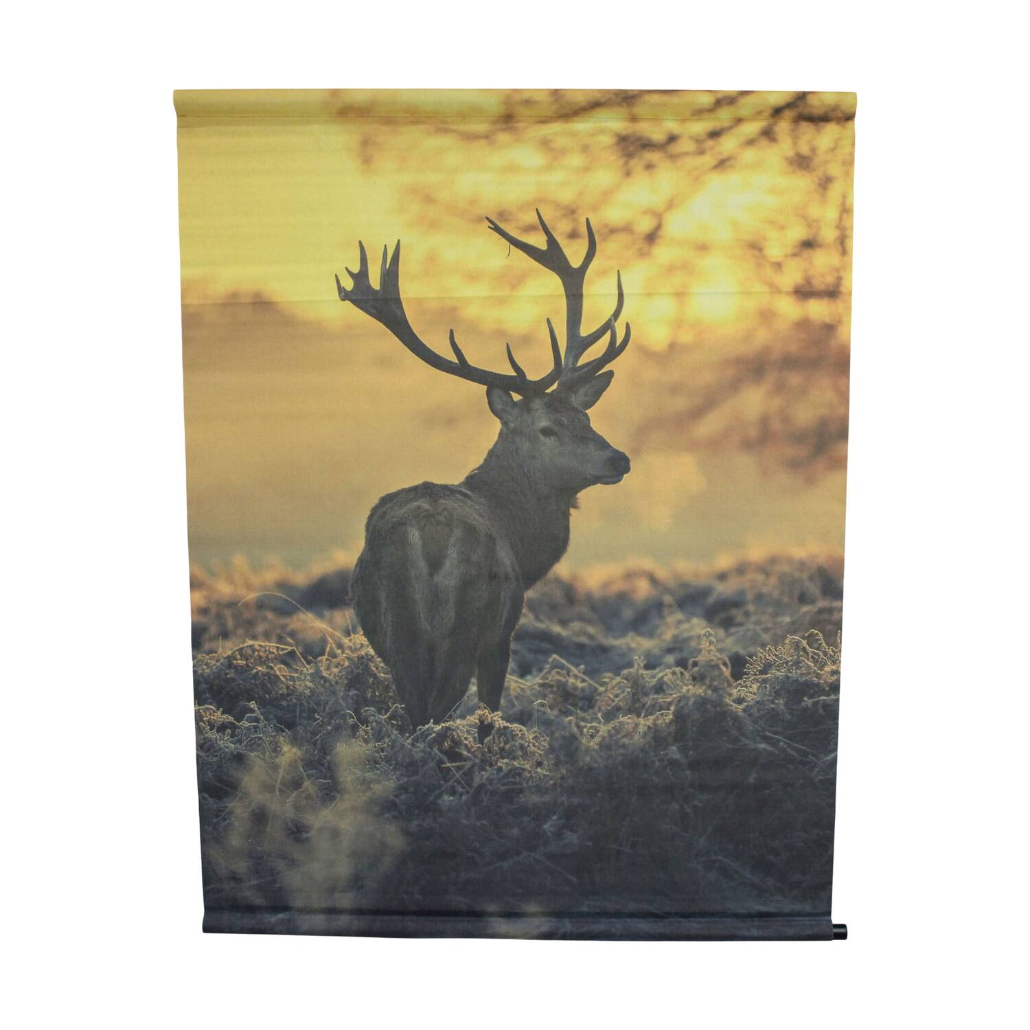 Wall art with metal frame linen 147x3x117cm